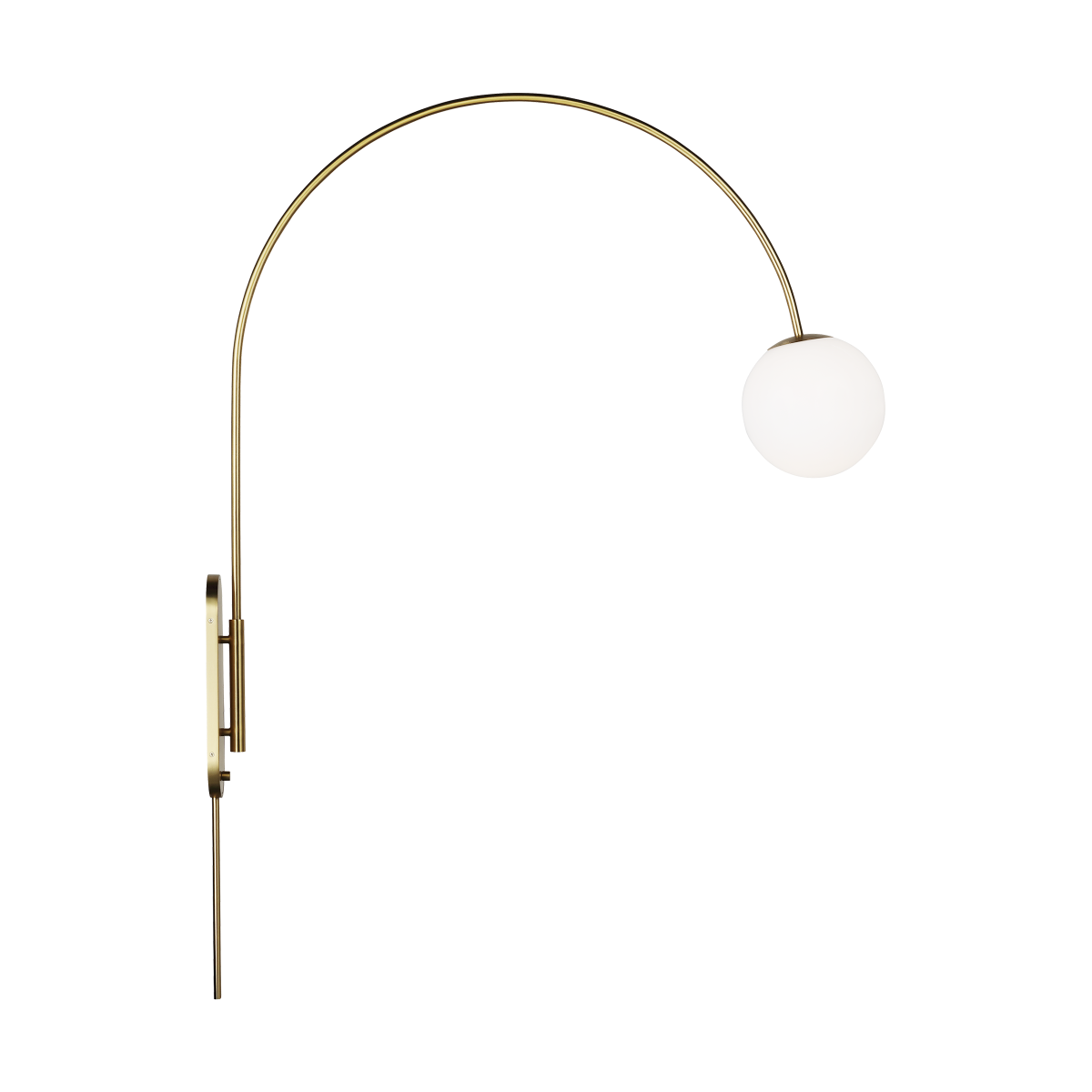 Noemie Grande Sconce Burnished Brass