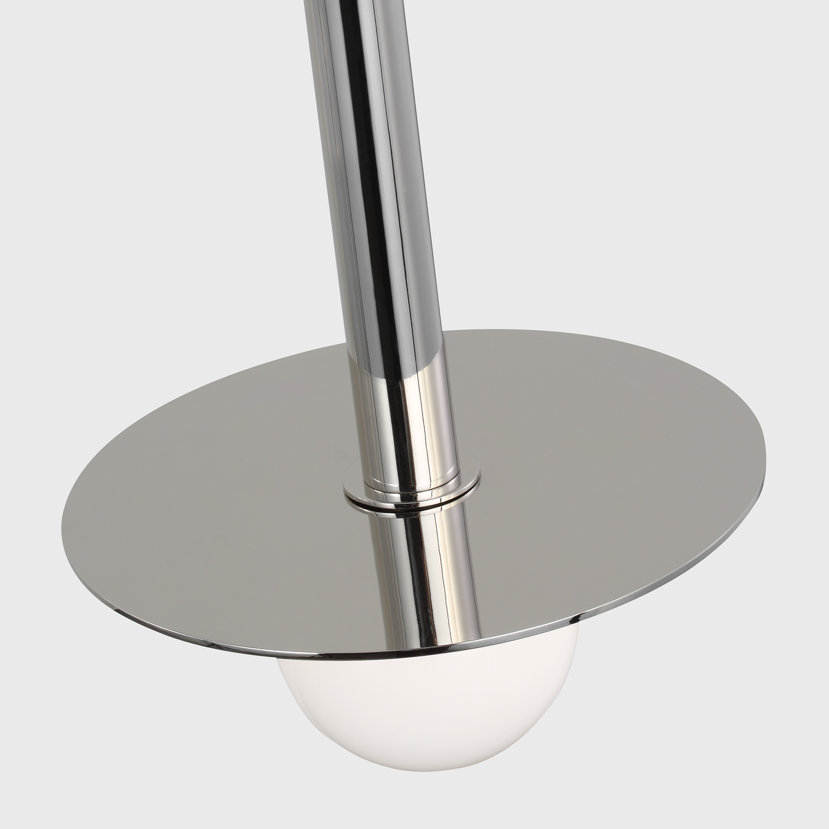 Nodes Small Linear Pendant Polished Nickel