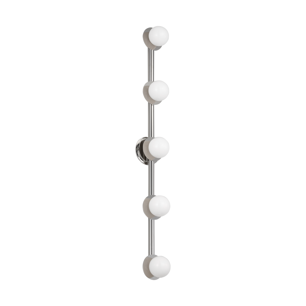 Nodes Extra Large Vanity Polished Nickel