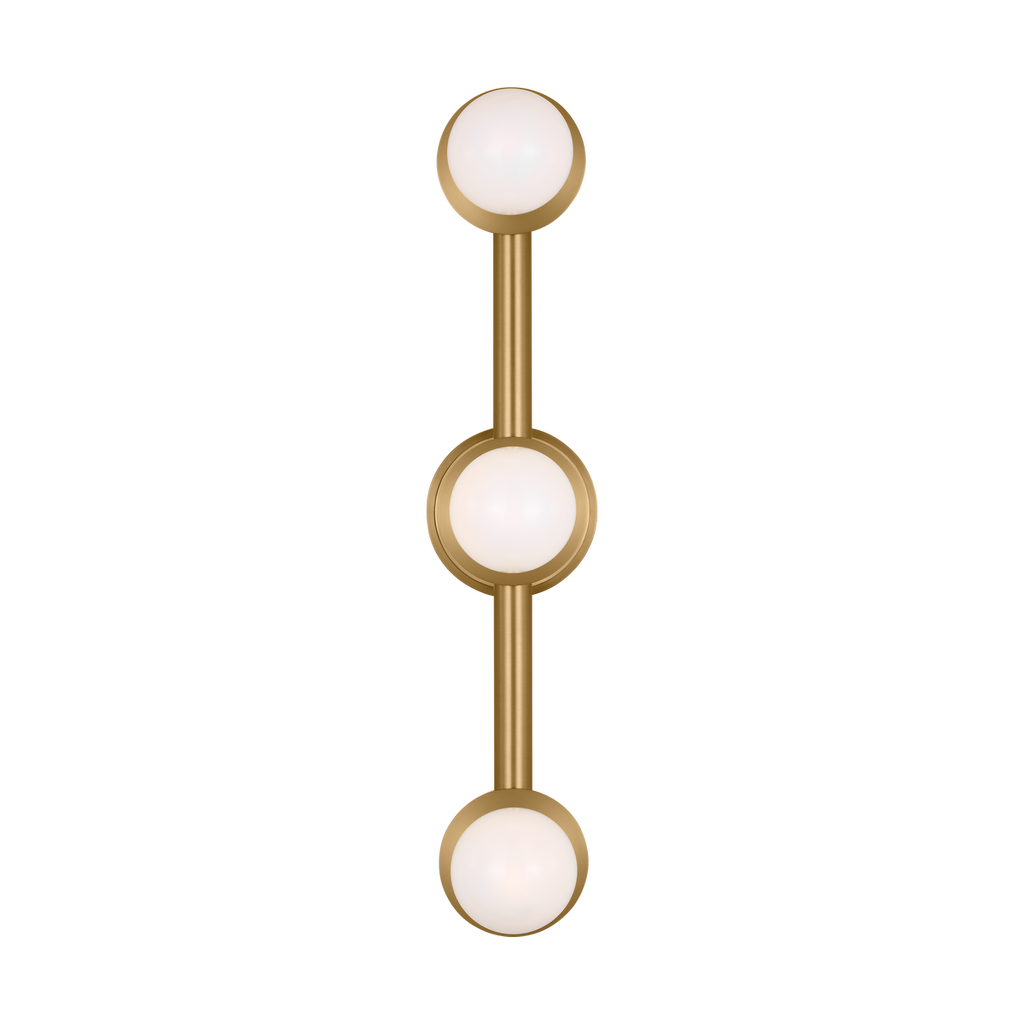 Nodes Large Vanity Burnished Brass