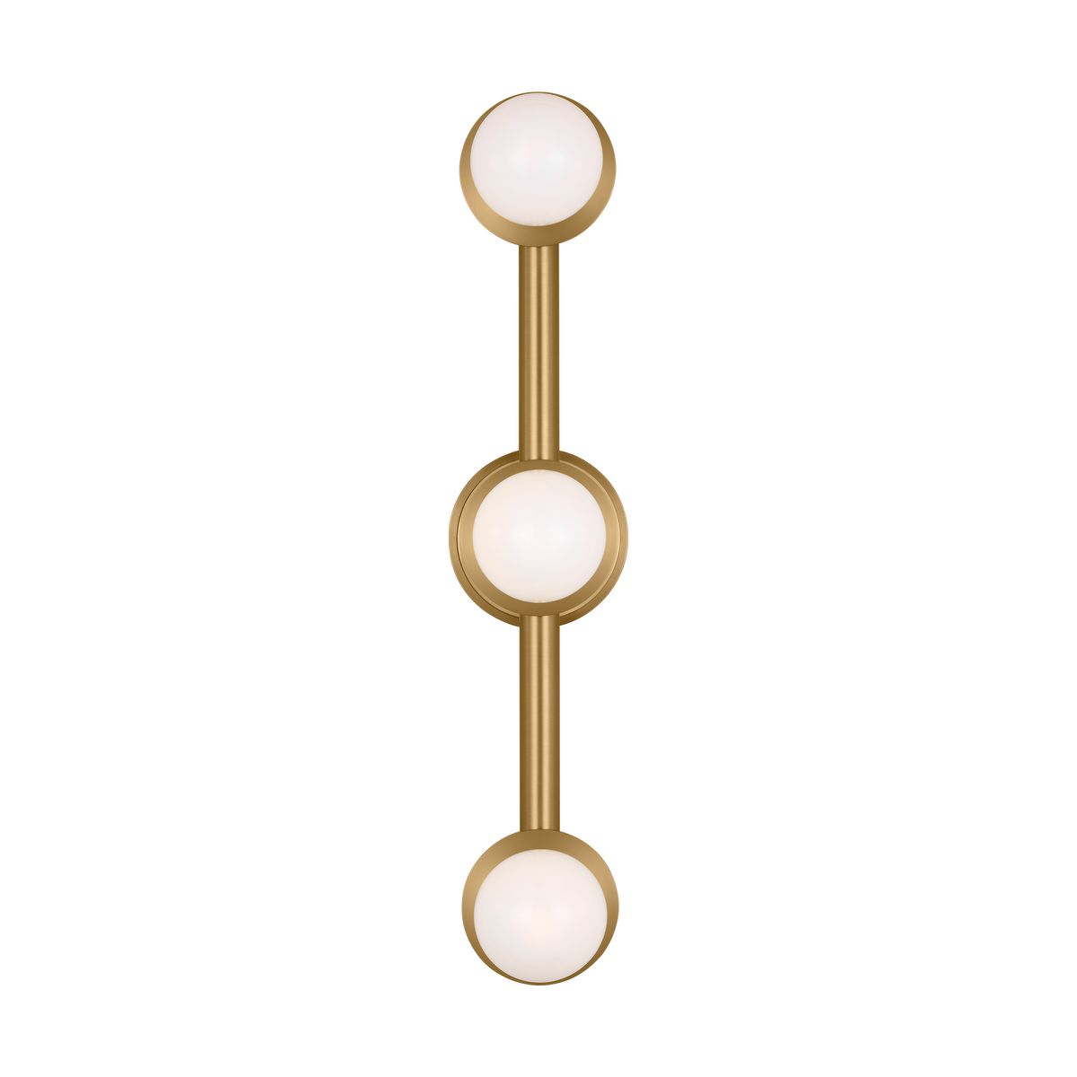 Nodes Large Vanity Burnished Brass