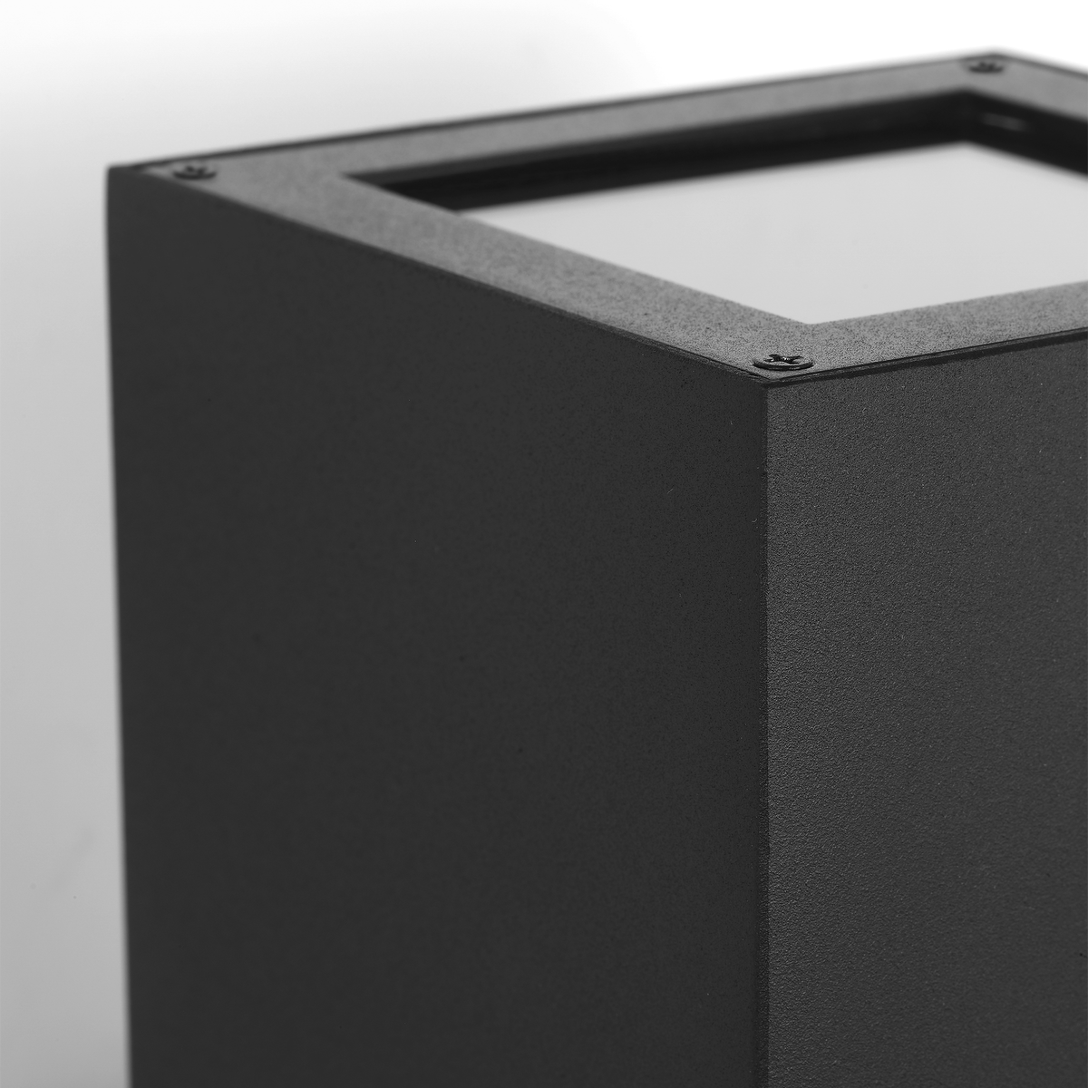 Pohl StoneStrong Large Lantern | Textured Black Bulb(s) Not Included