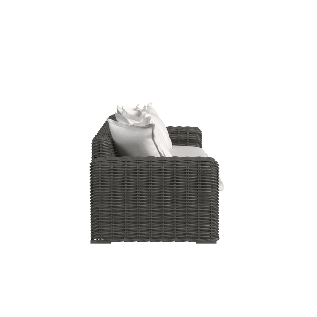 Cabo Sofa in Soothe Pearl w/ Flange Welt