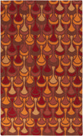 Voyages Rug | Red | VOY59