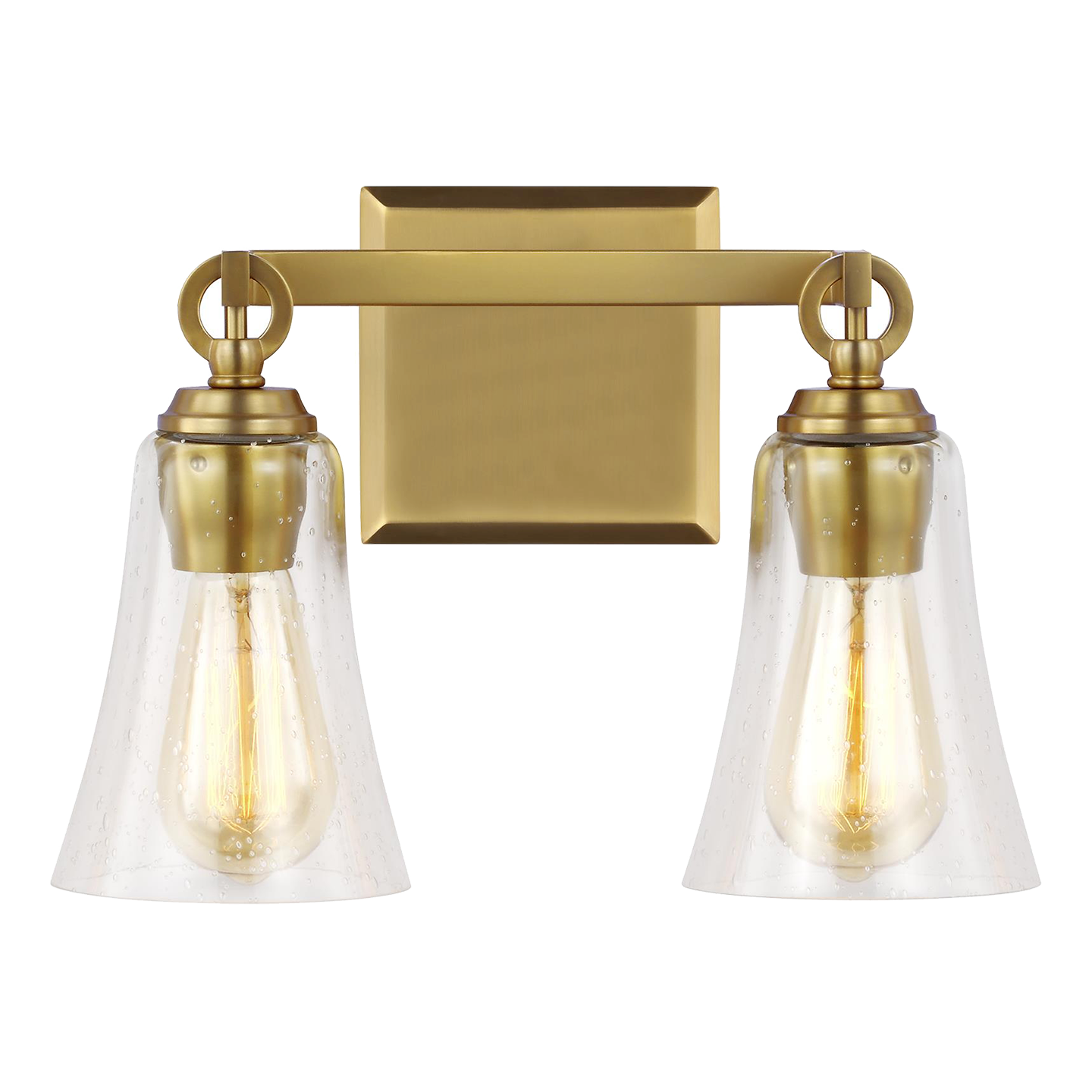 Monterro 2 - Light Vanity Burnished Brass