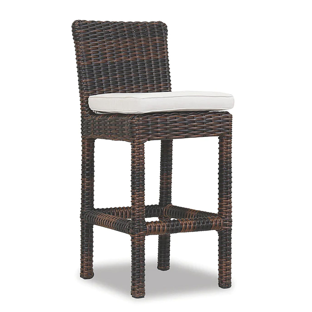 Montecito Counter Stool in Canvas Flax w/ Self Welt