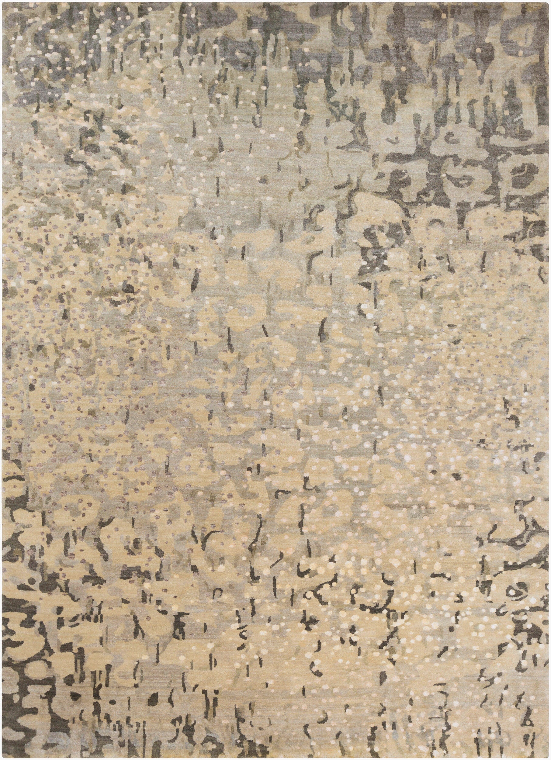 Watercolor Rug | Black | WAT5011