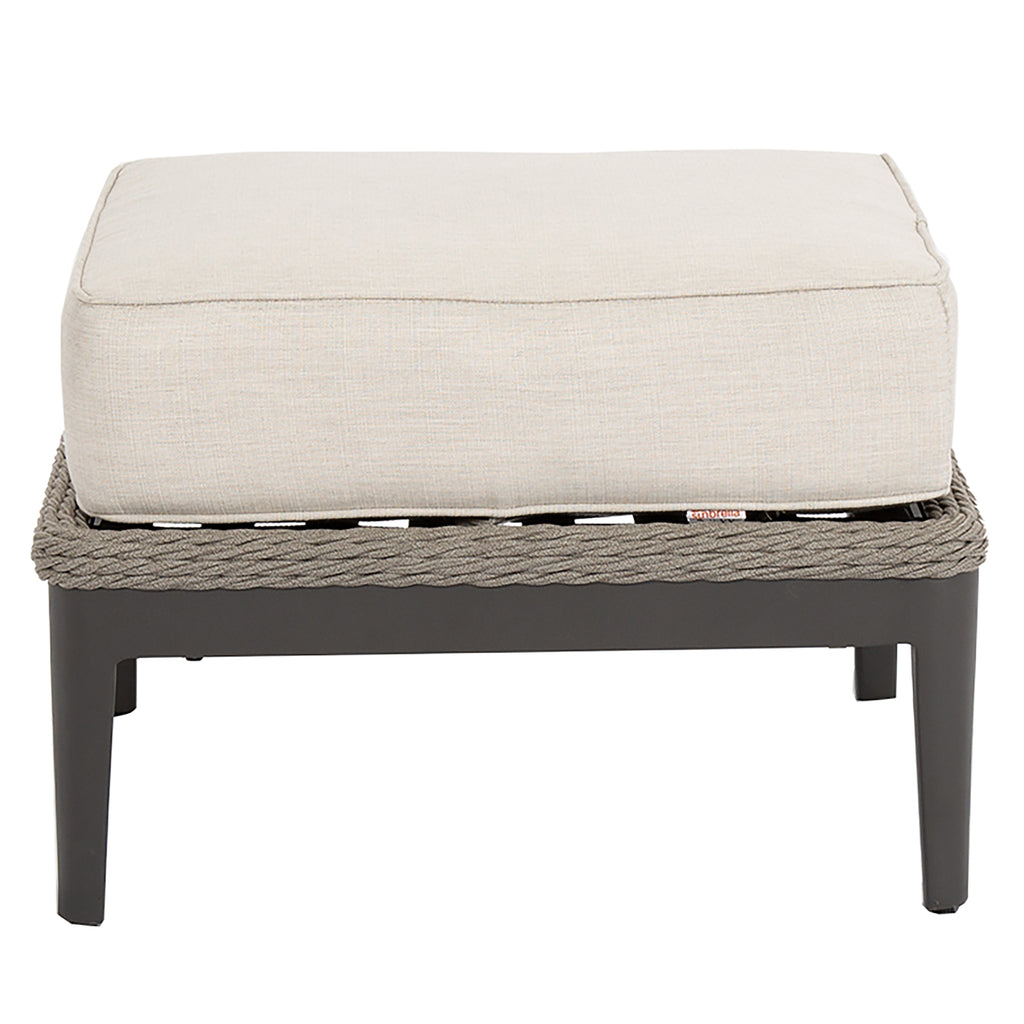 Marbella Ottoman in Echo Ash w/ Self Welt