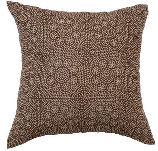 Wisteria Mocha Pillow