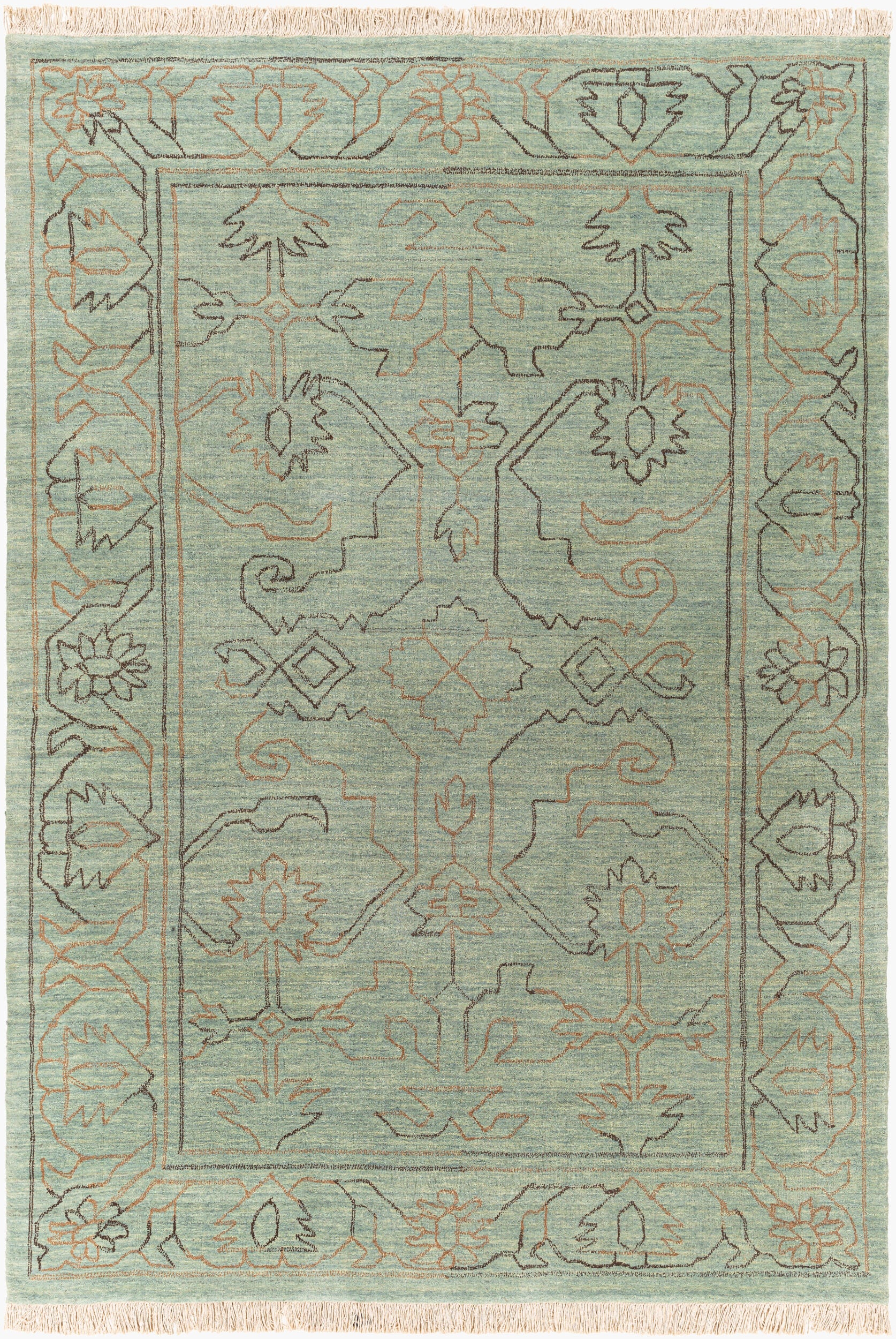 Wilmington Rug | Dusty Sage | WLG9000