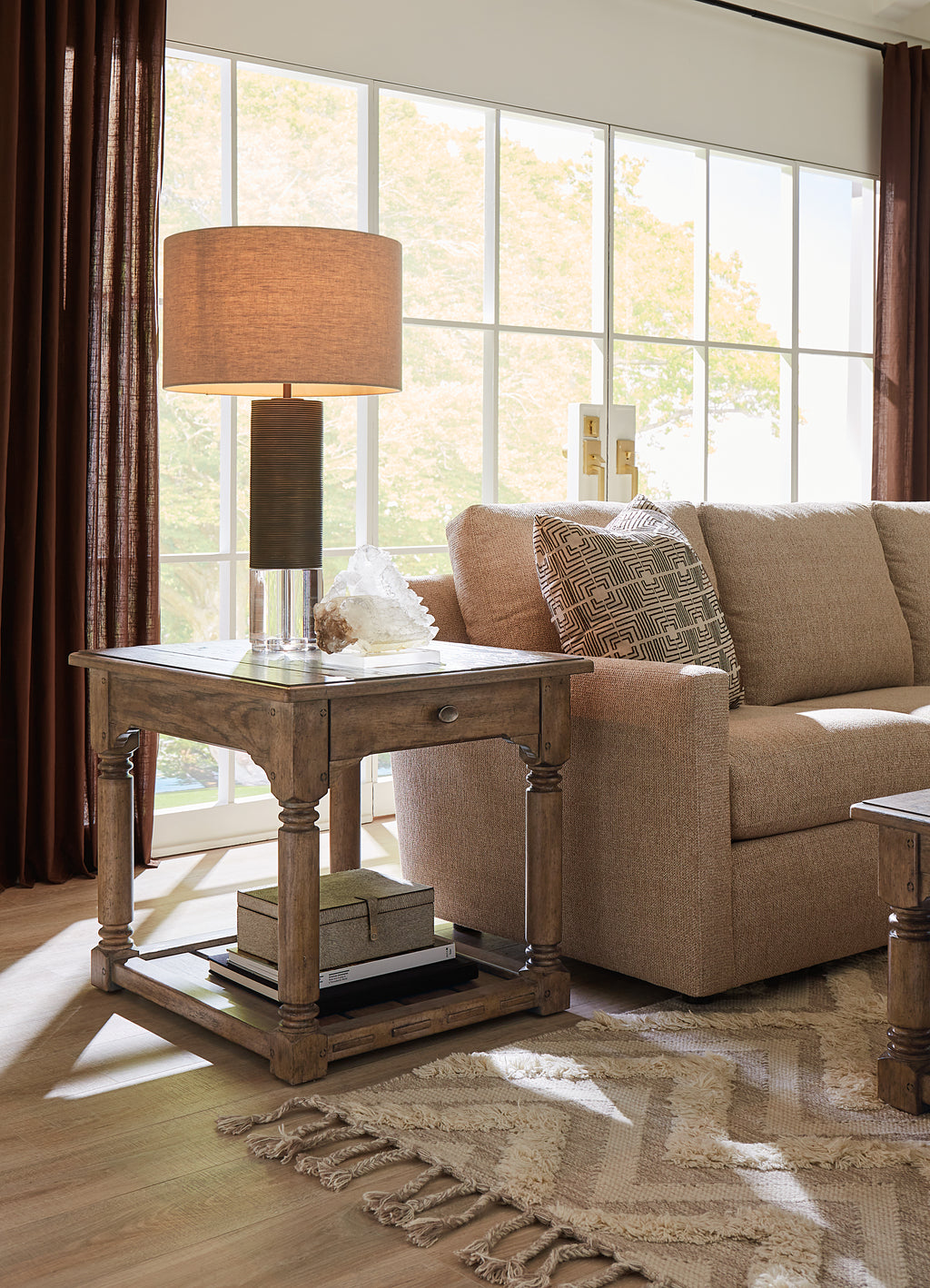Americana End Table | Honey