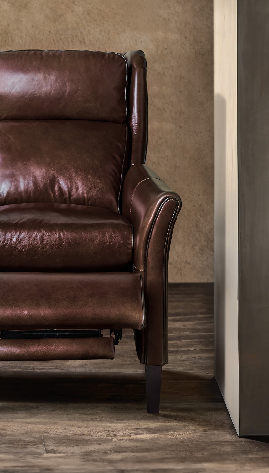 Henley Power Recliner with Power Headrest | Red