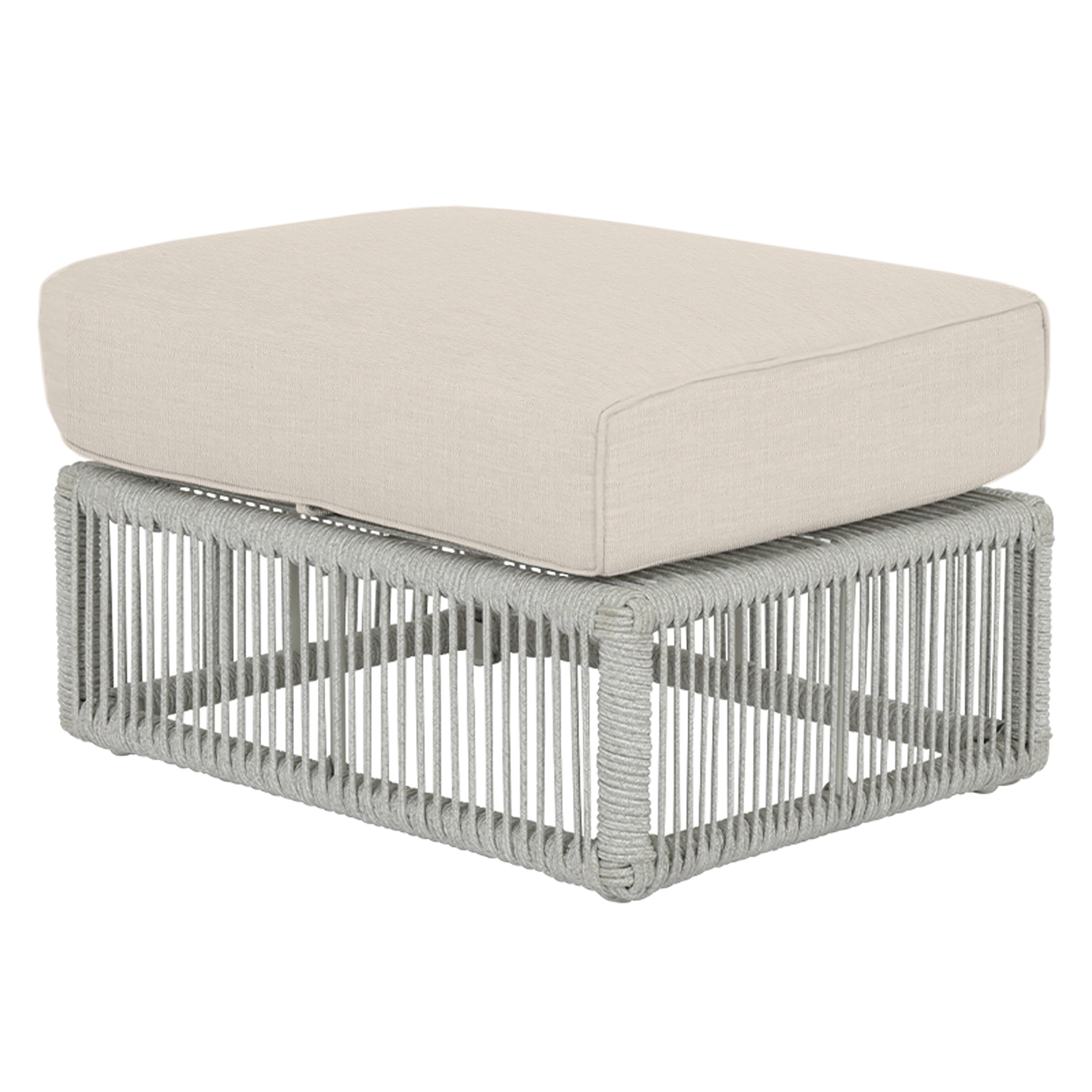 Miami Ottoman in Echo Ash w/ Self Welt