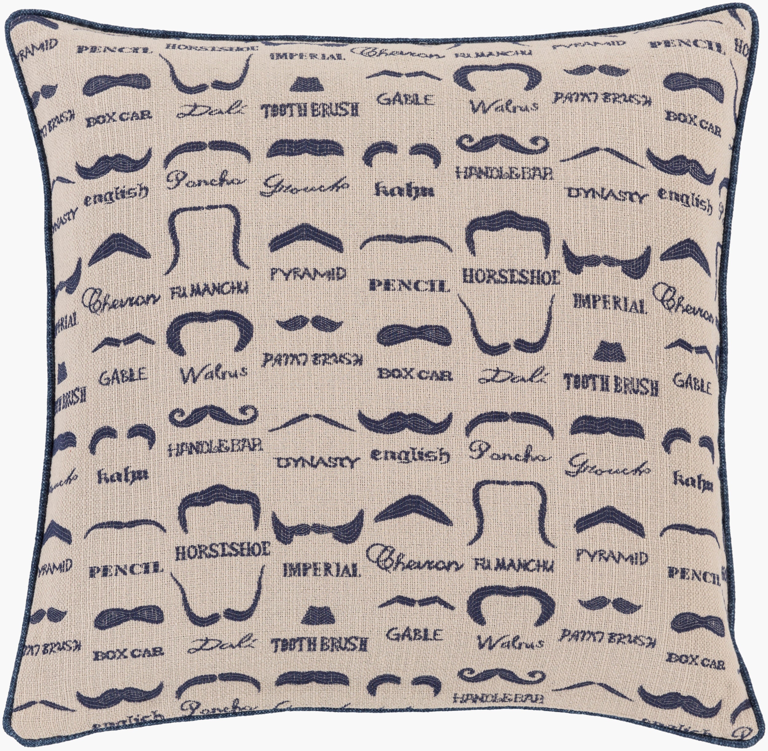 Wax that Stache Accent Pillow | WTS004