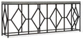 Ciao Bella Metal and Faux Concrete Console Table