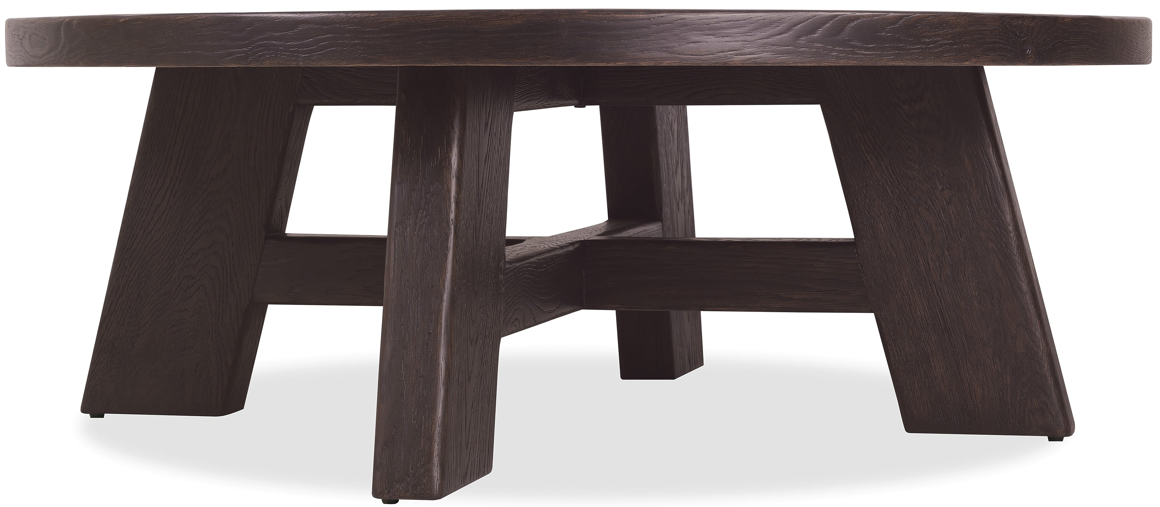Driftwood Round Cocktail Table | Burnt Timber