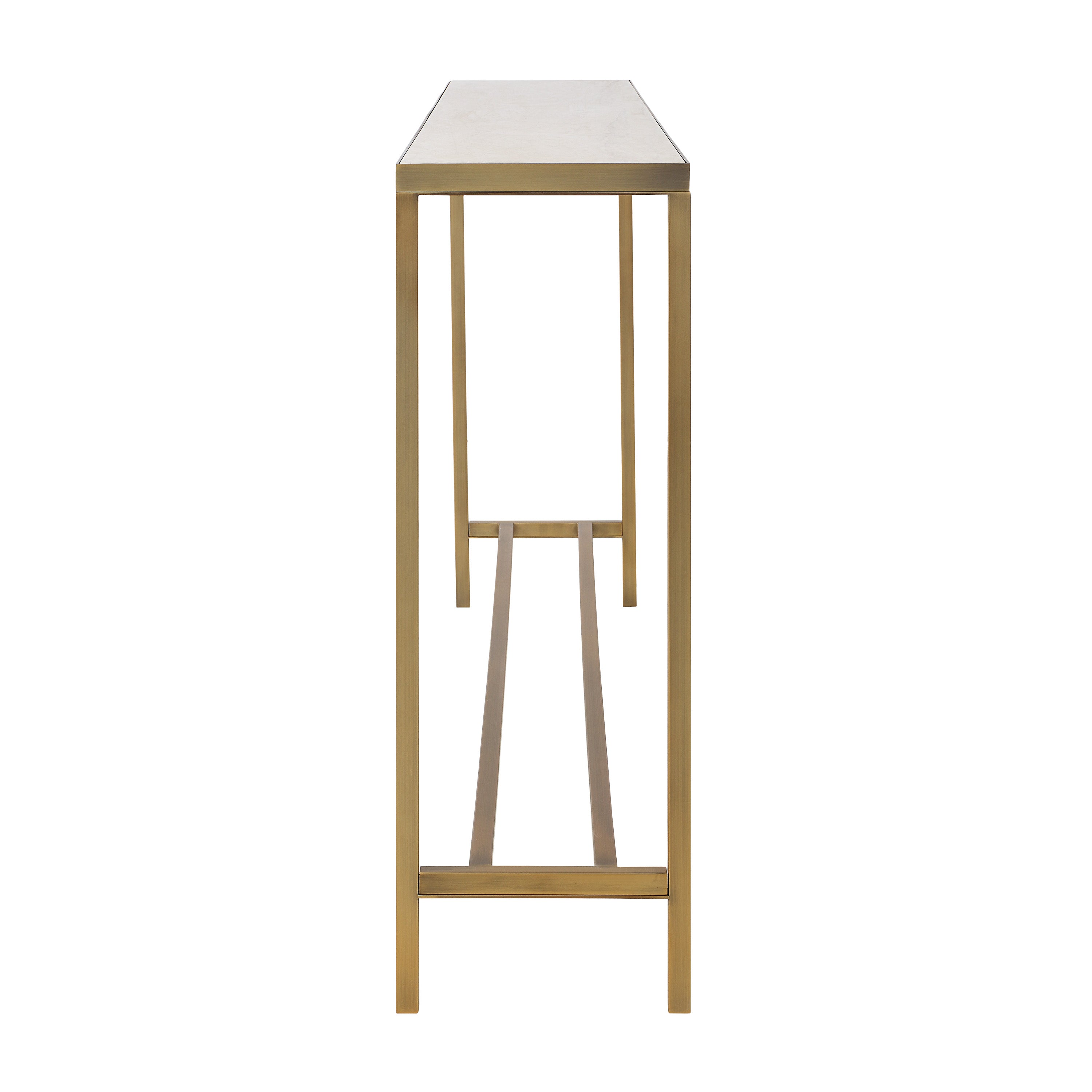 Bodin Console Table | Brushed Brass