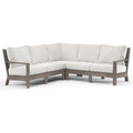 Laguna Sectional in Canvas Flax, No Welt
