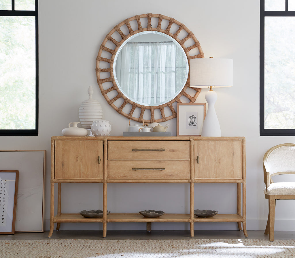 Retreat Pole Rattan Sideboard | Dune