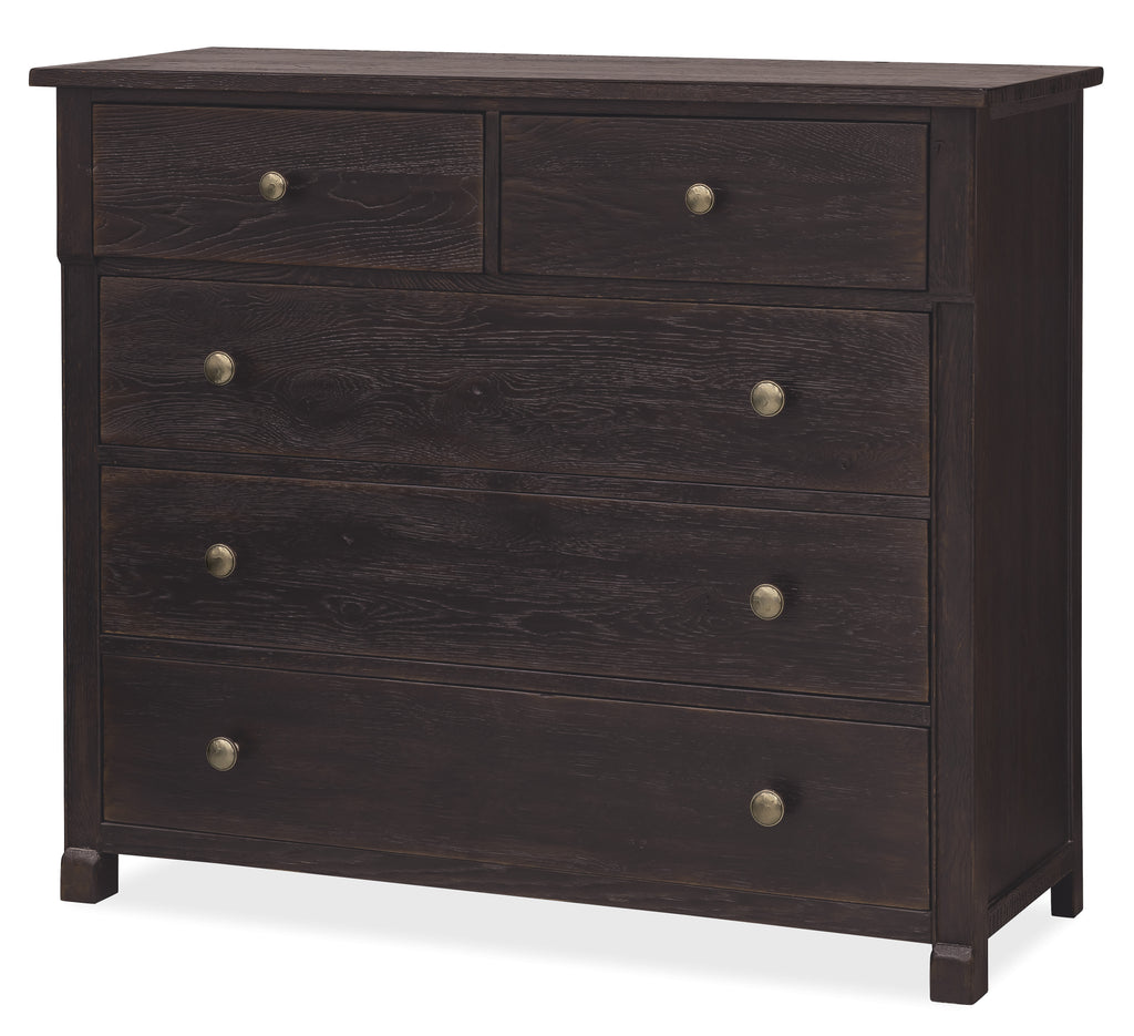 Driftwood Five-Drawer Chest | Burnt Timber