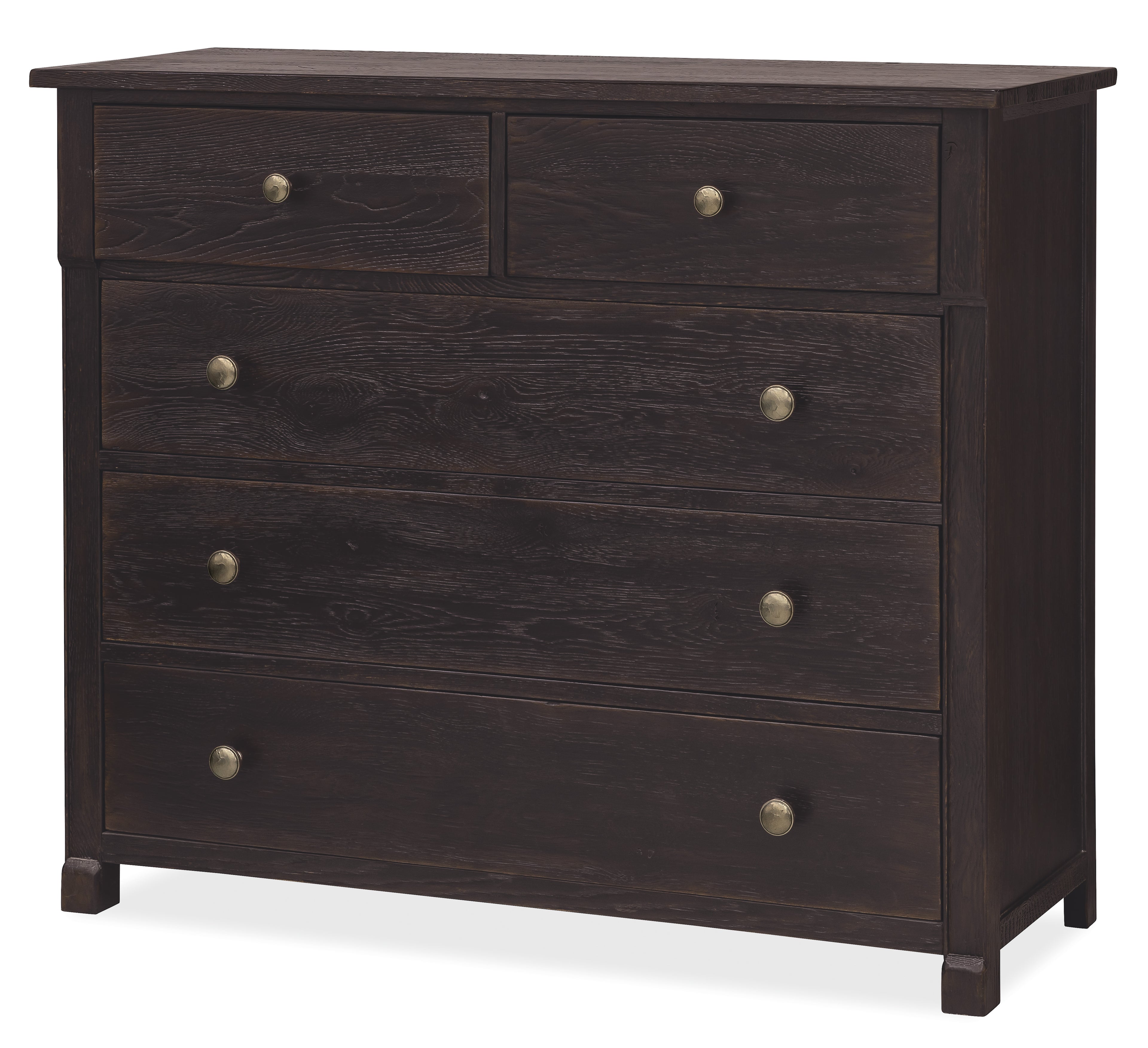 Driftwood Five-Drawer Chest | Burnt Timber