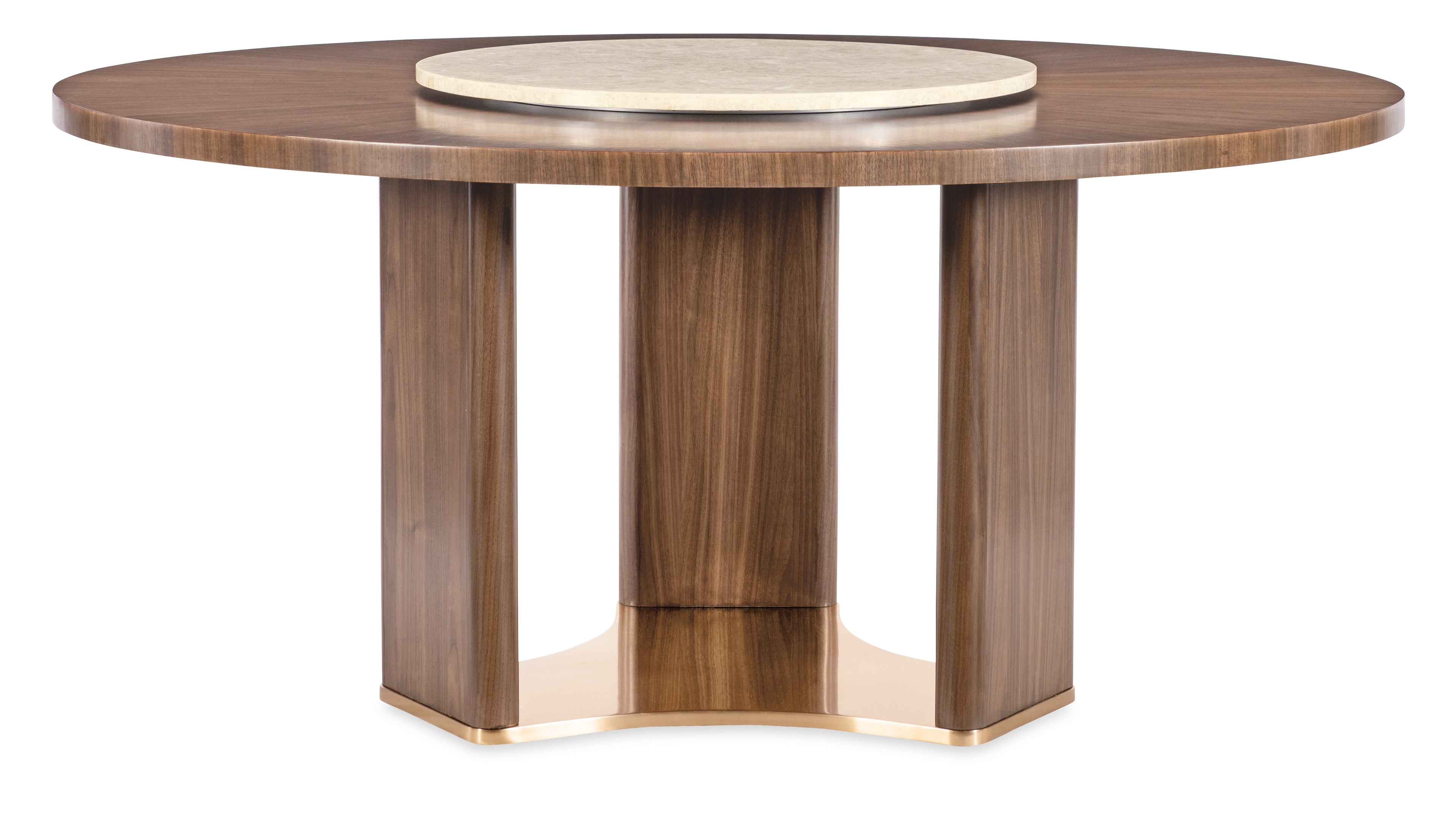 Eleana Round Dining Table | Light Caramel