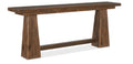 Driftwood Flip-Top Console Table | Worn Saddle