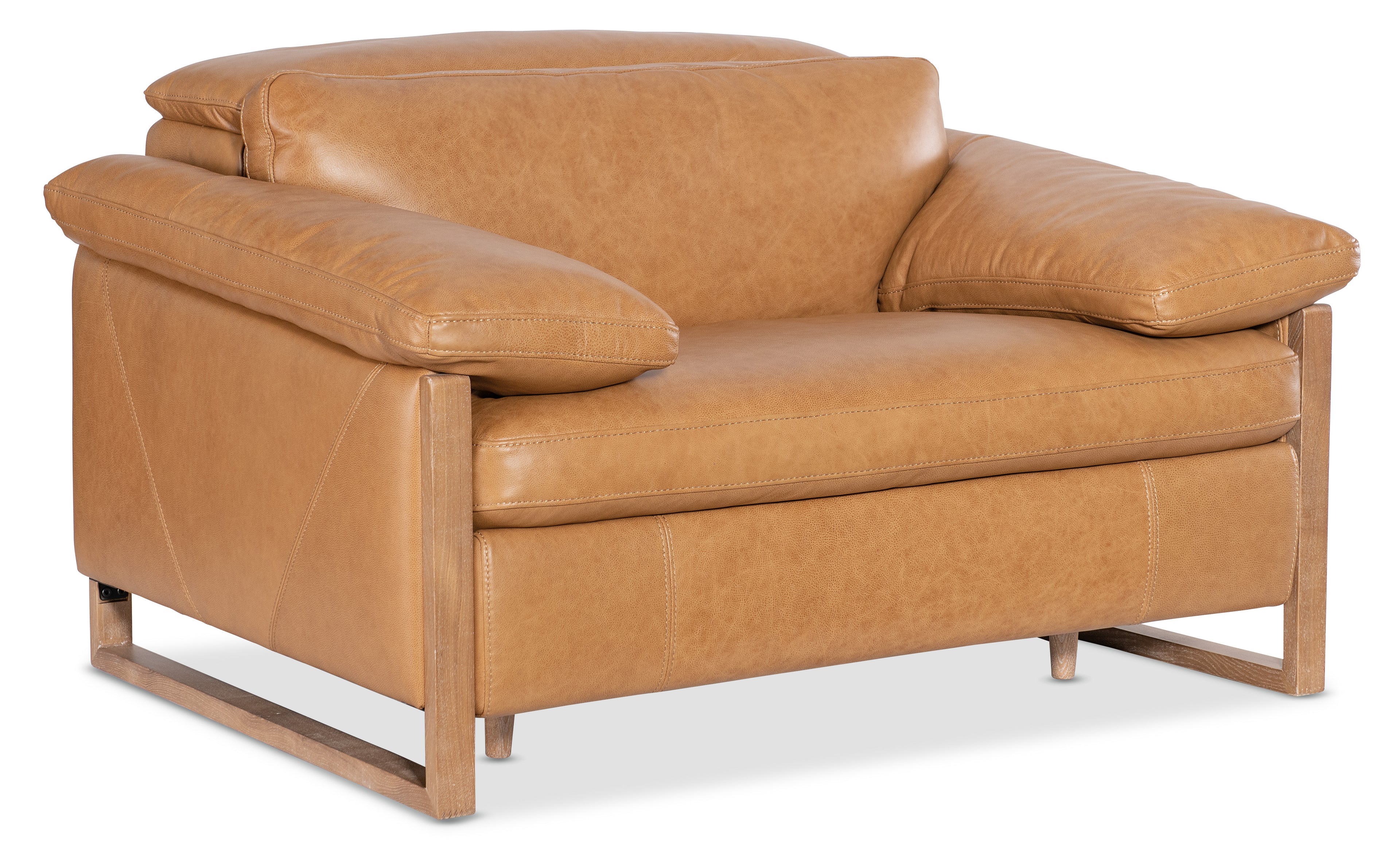 Jericho Power Recliner with Power Headrest | Dallas Toffee