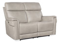 Lyra Zero Gravity Power Loveseat with Power Headrest and Lumbar | Light Grey