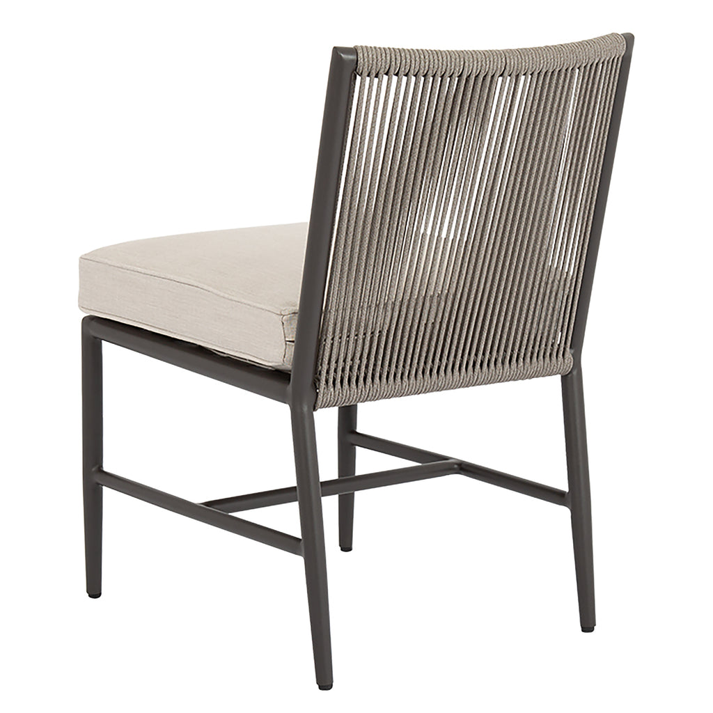 Pietra Armless Dining Chair in Echo Ash, No Welt