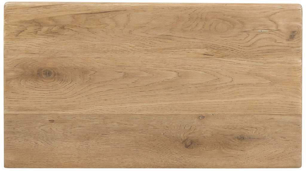 Driftwood Three-Drawer Nightstand | Usb Ports