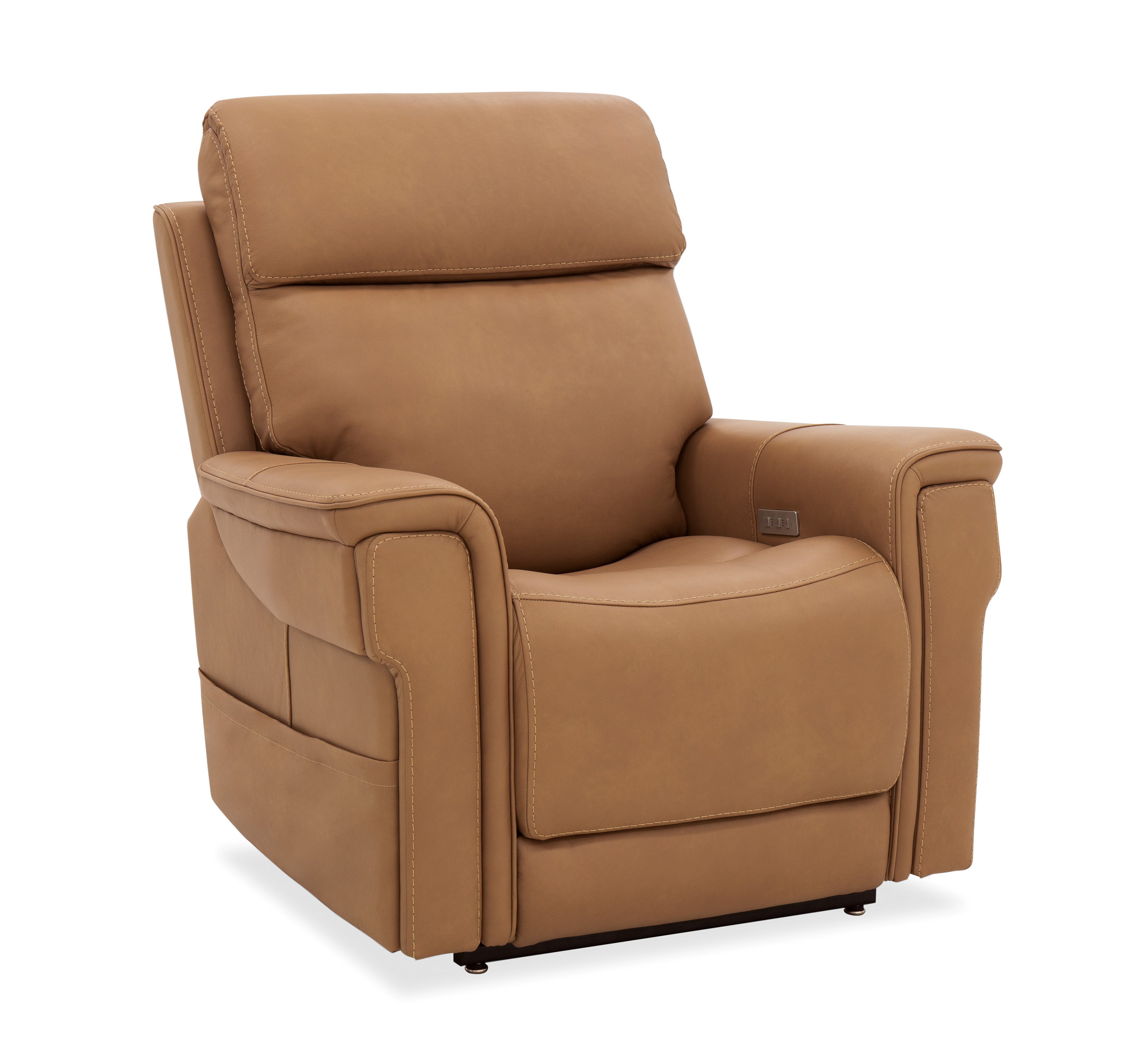 Lyra Lift Chair with Power Recline, Headrest and Lumbar | Brown