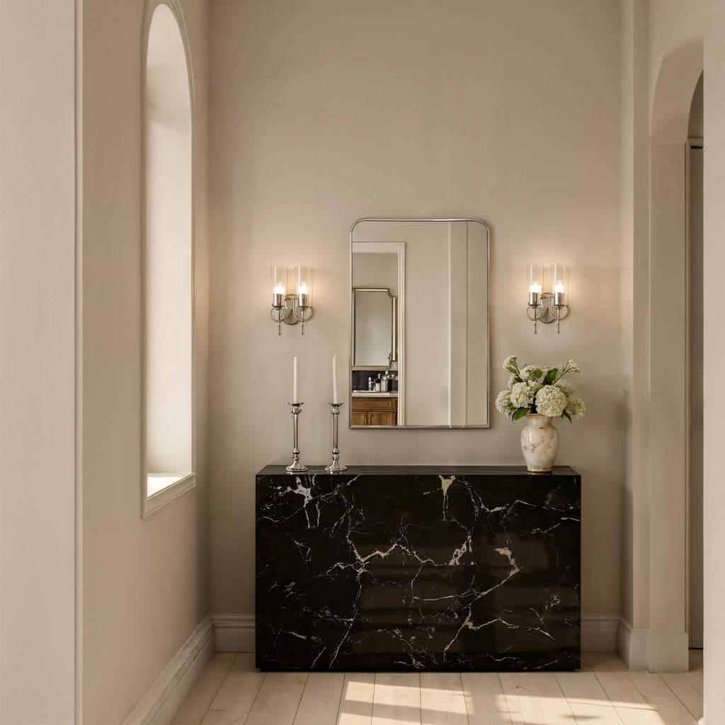 Jackline Wall Mirror | Brass