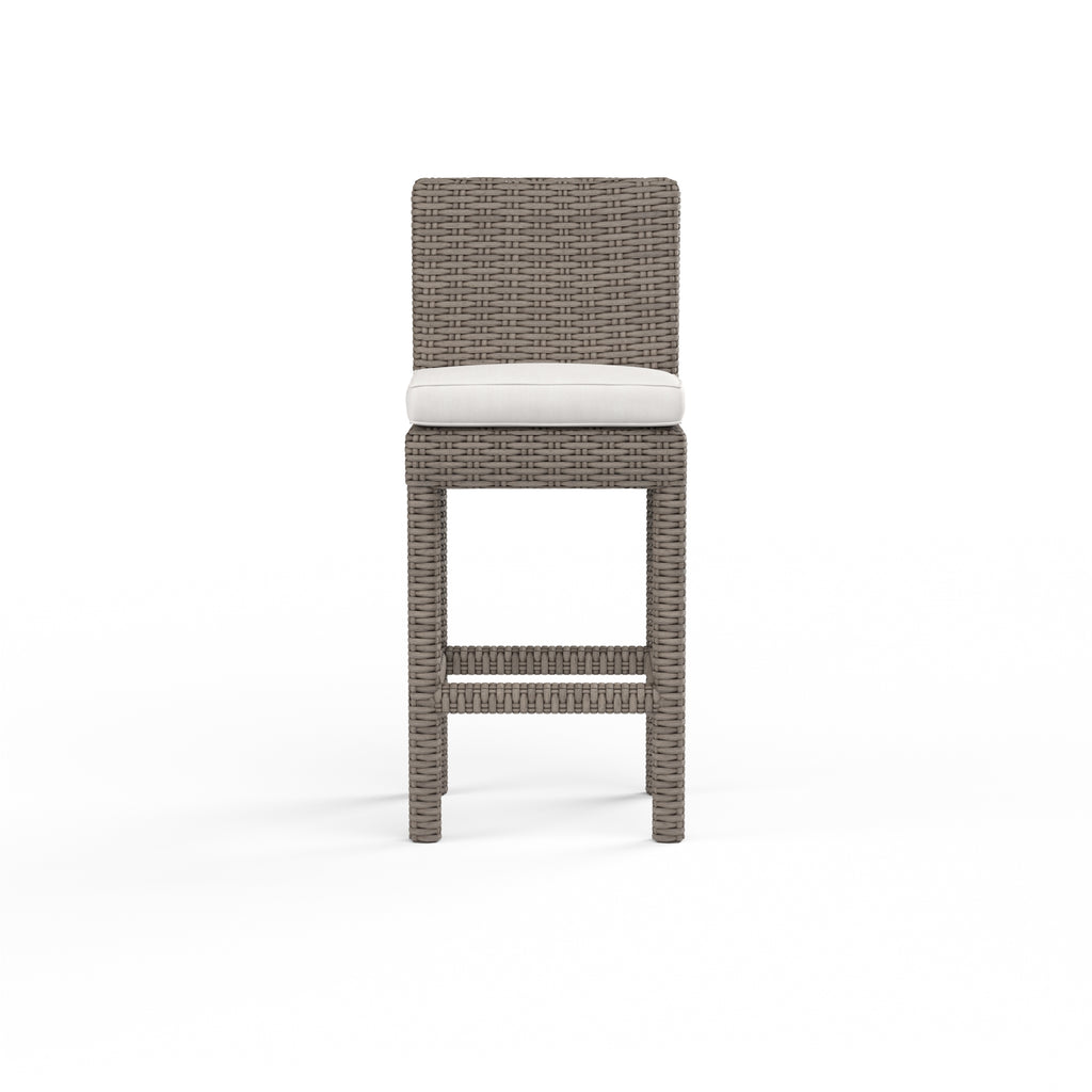 Coronado Barstool in Canvas Flax w/ Self Welt