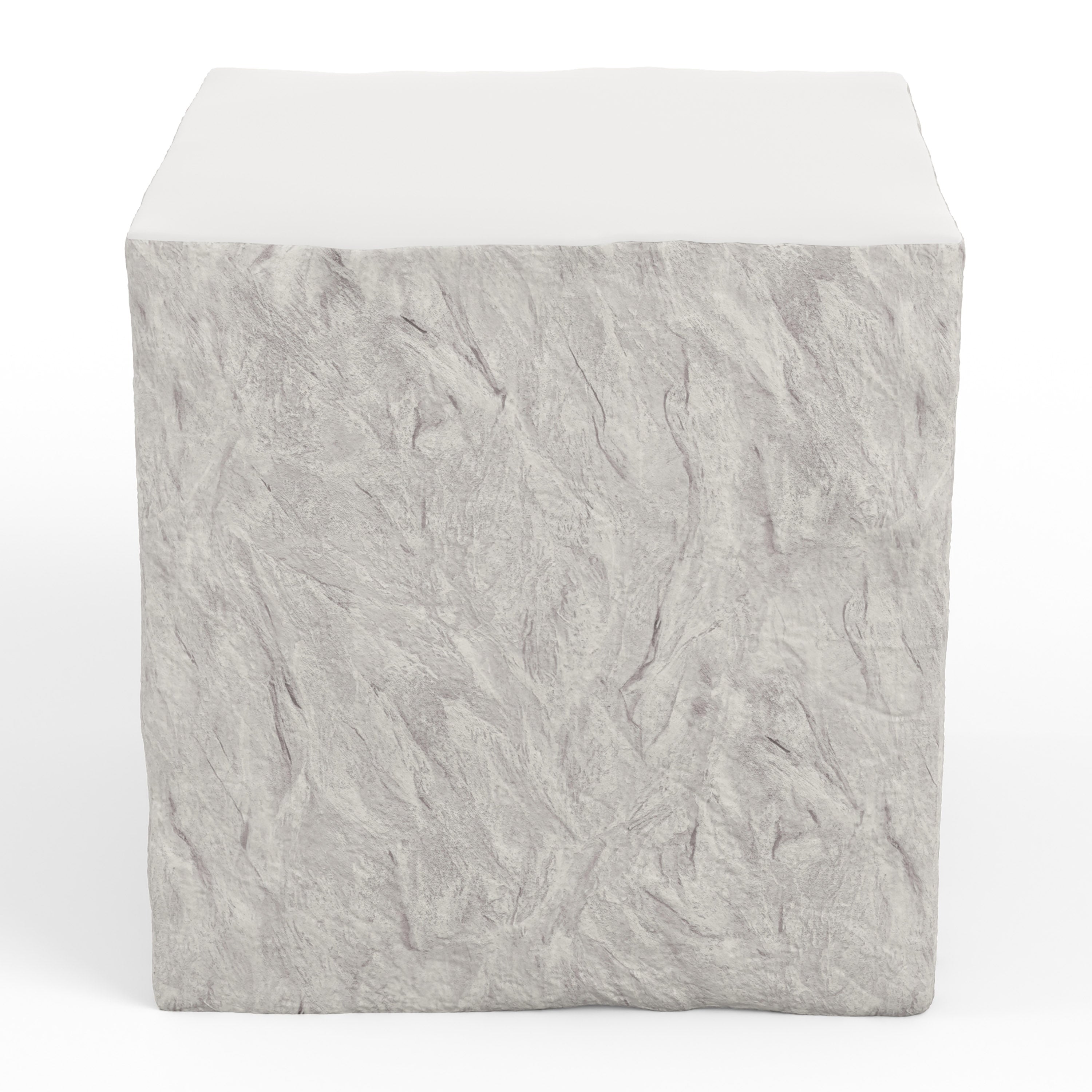 Antique Stone End Table