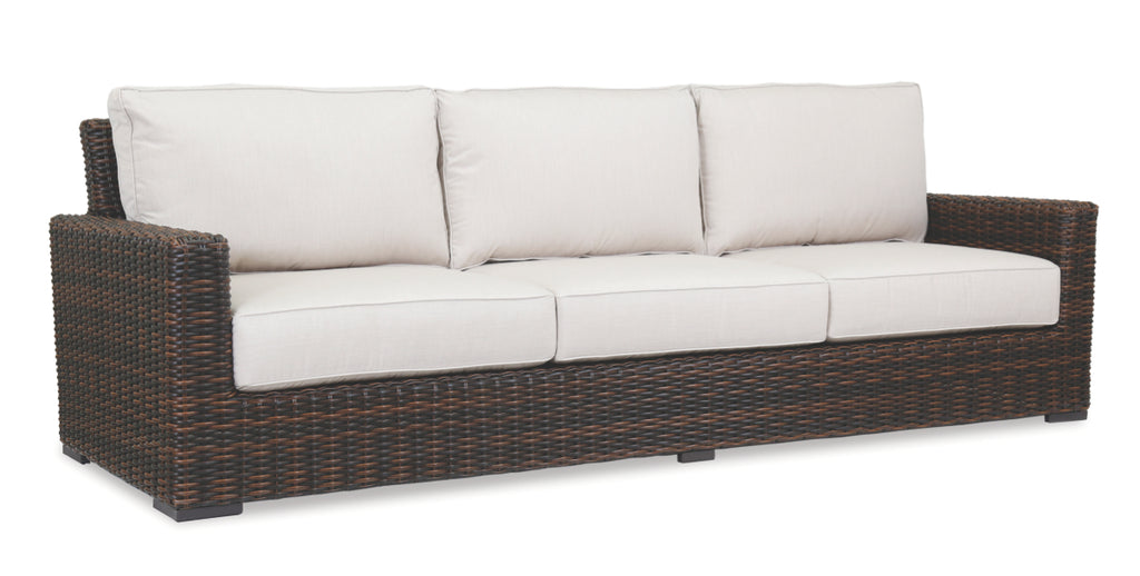 Montecito Sofa in Canvas Flax w/ Self Welt
