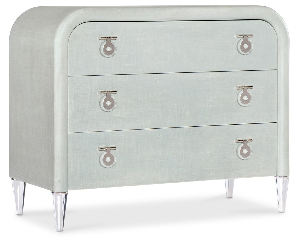Melange Julip Accent Chest | Light Seafoam Green-Colored