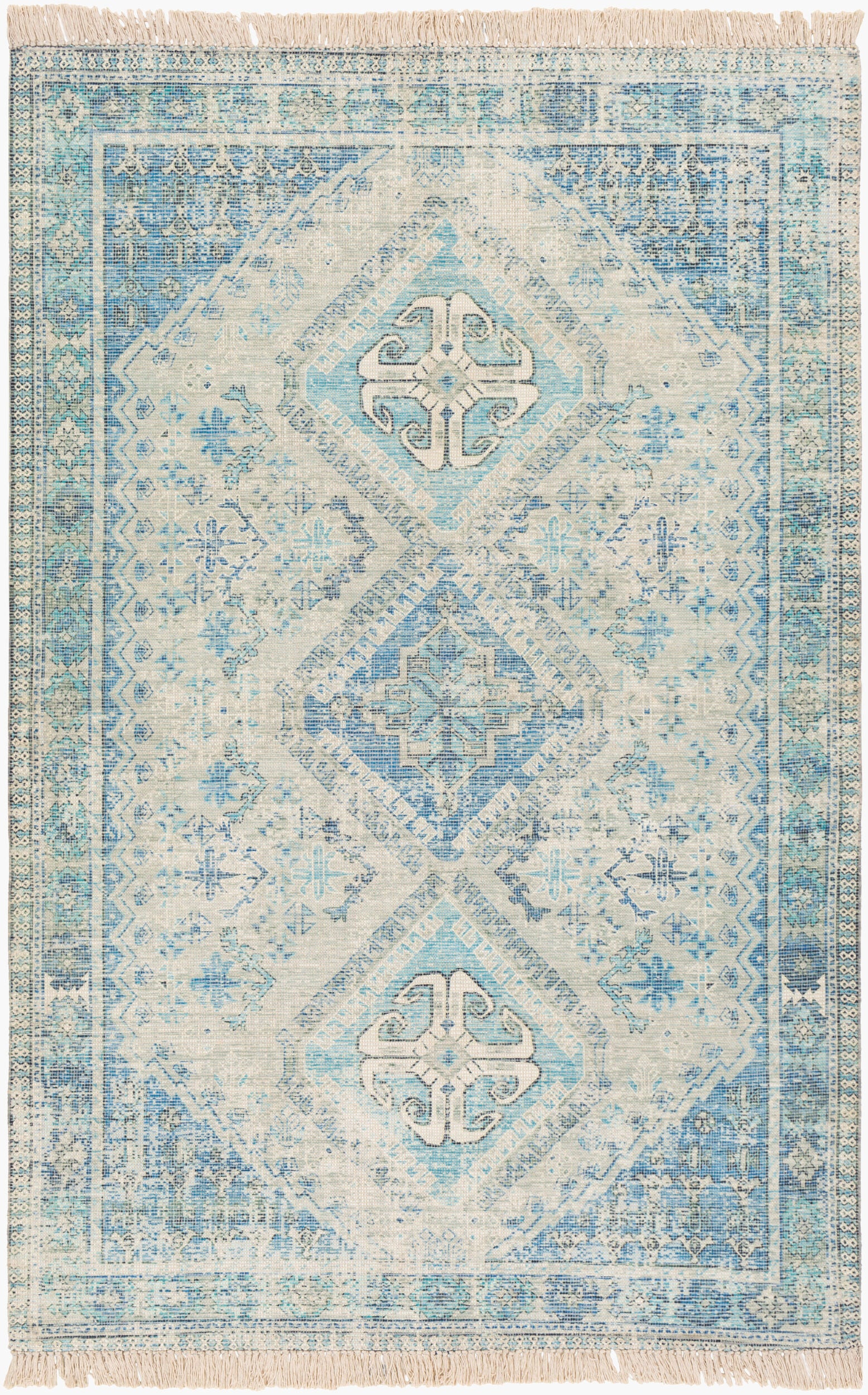 Zainab Rug | Aqua | ZAI2314