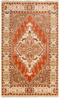 Zeus Rug | Rust | ZEU7800