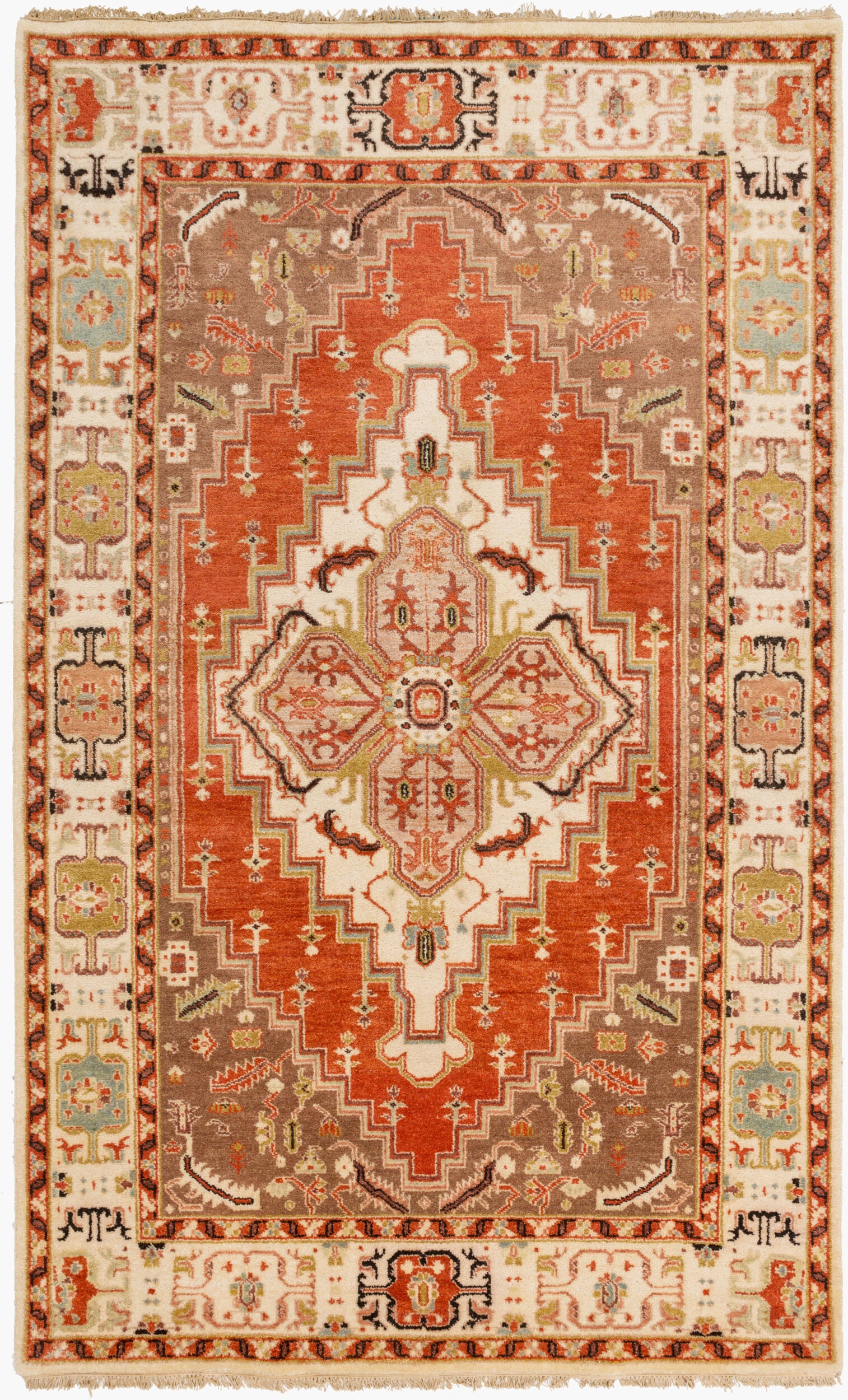 Zeus Rug | Rust | ZEU7800