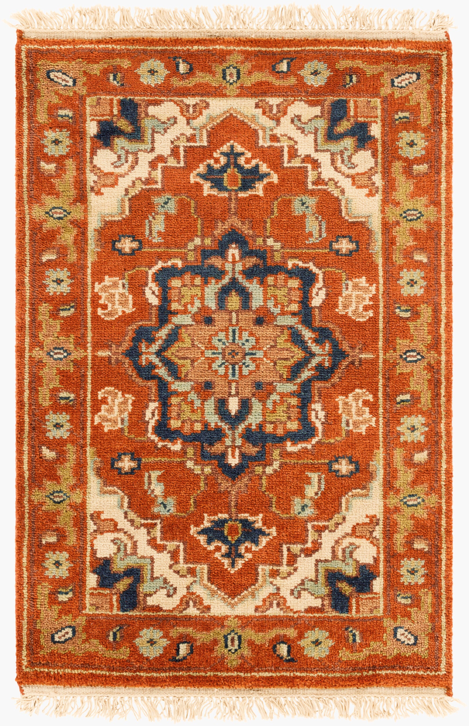 Zeus Rug | Rust | ZEU7805