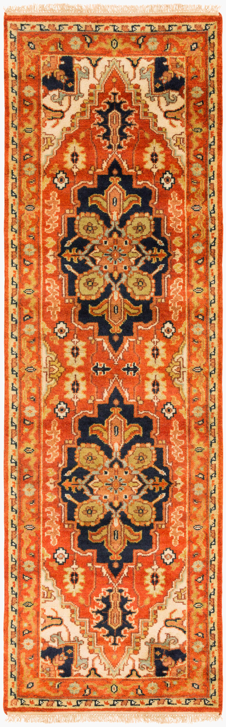 Zeus Rug | Rust | ZEU7805
