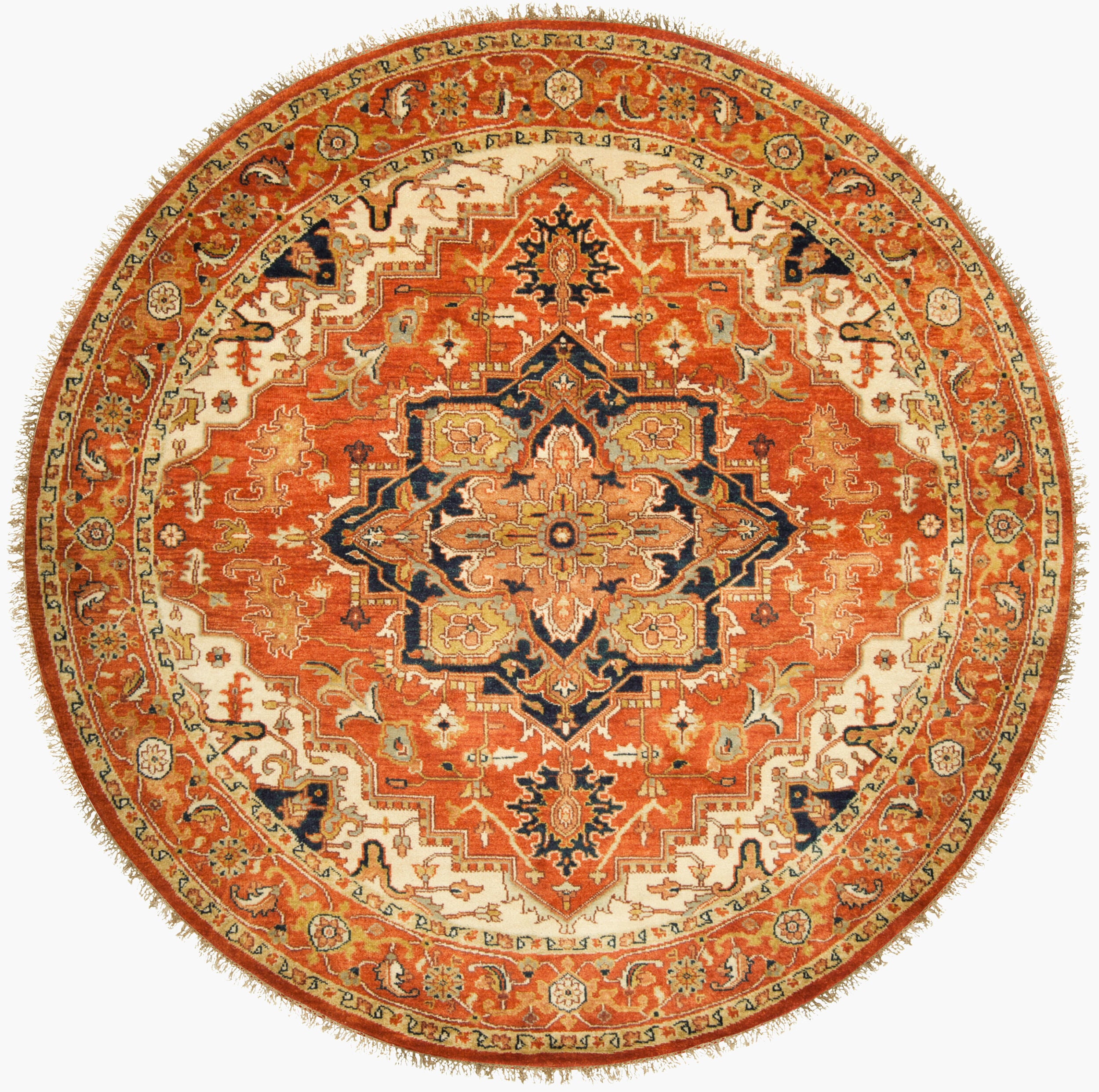 Zeus Rug | Rust | ZEU7805