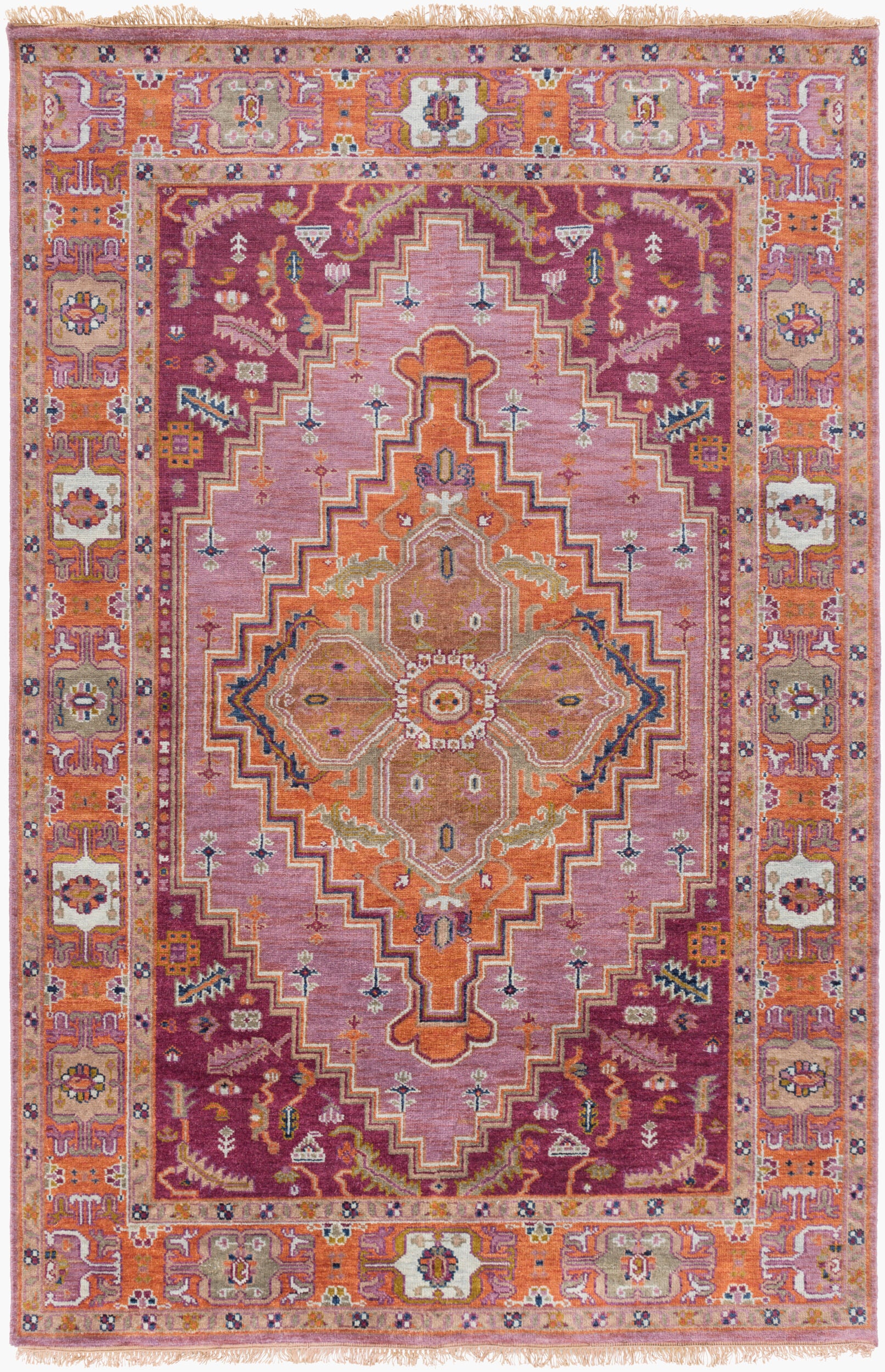 Zeus Rug | Plum | ZEU7820