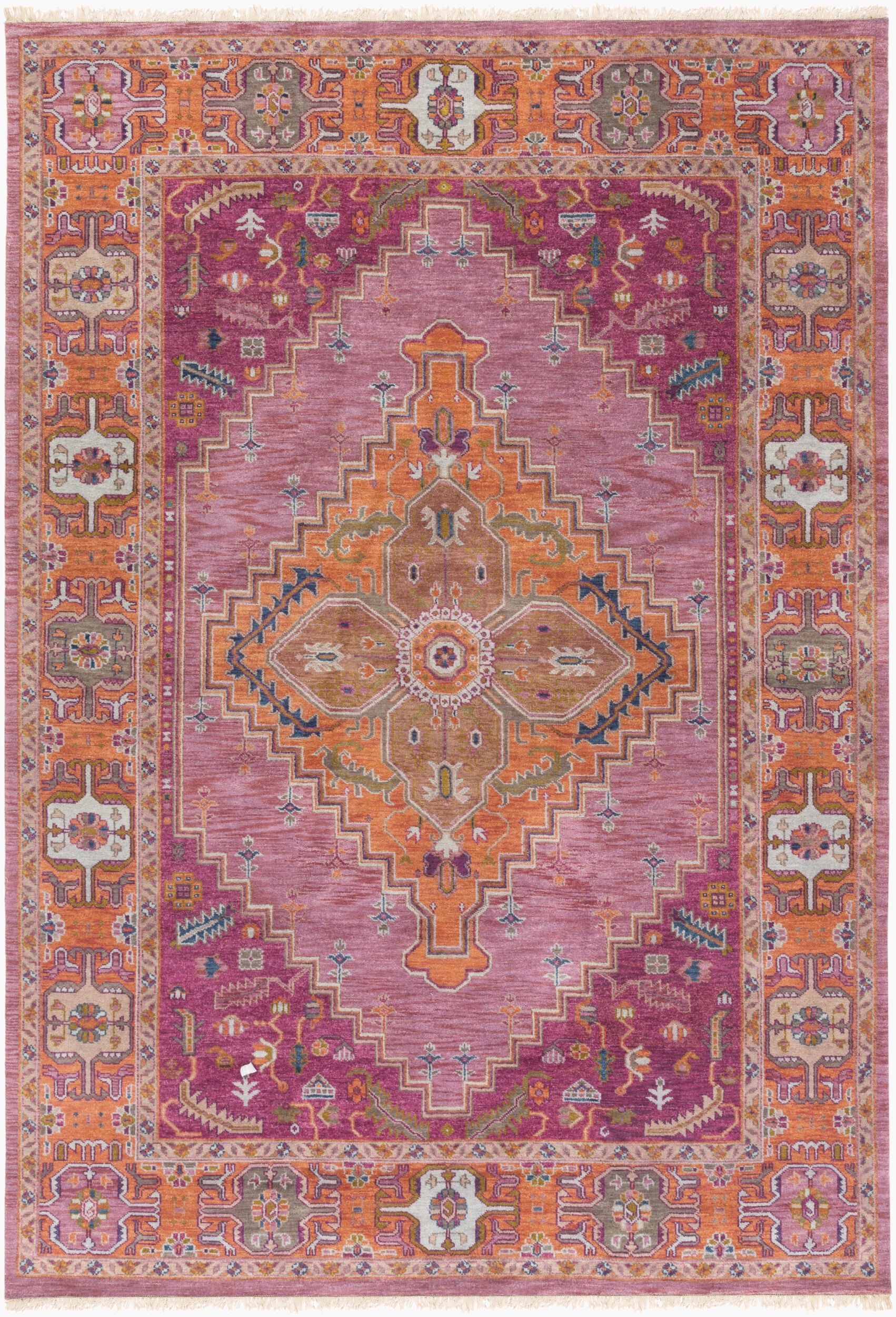 Zeus Rug | Plum | ZEU7820