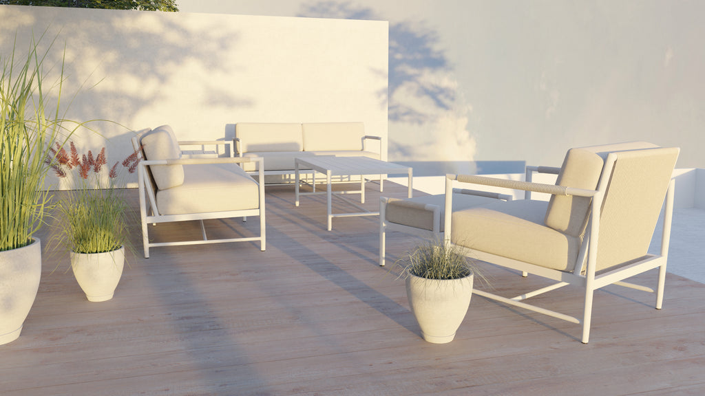 Sabbia Loveseat in Echo Ash, No Welt