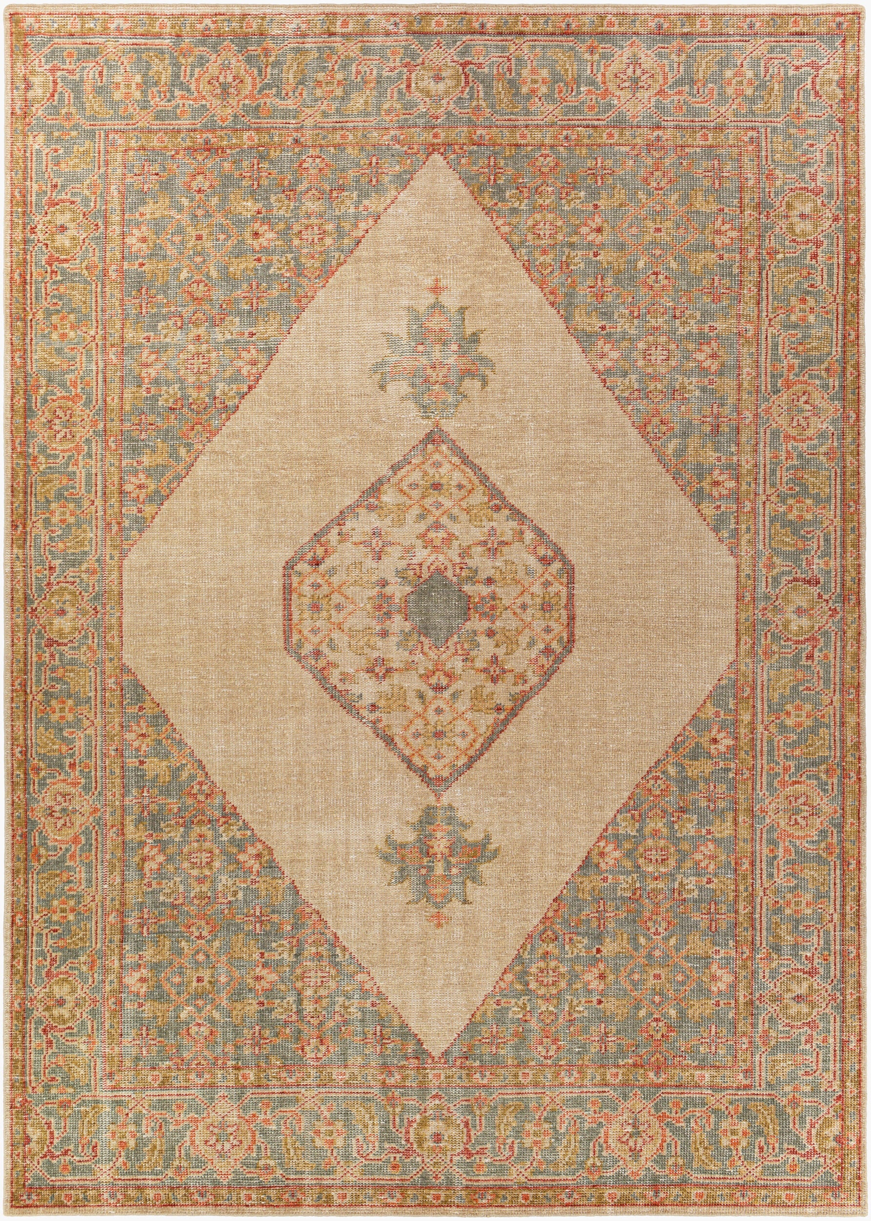 Zahra Rug | Dusty Sage | ZHA2300