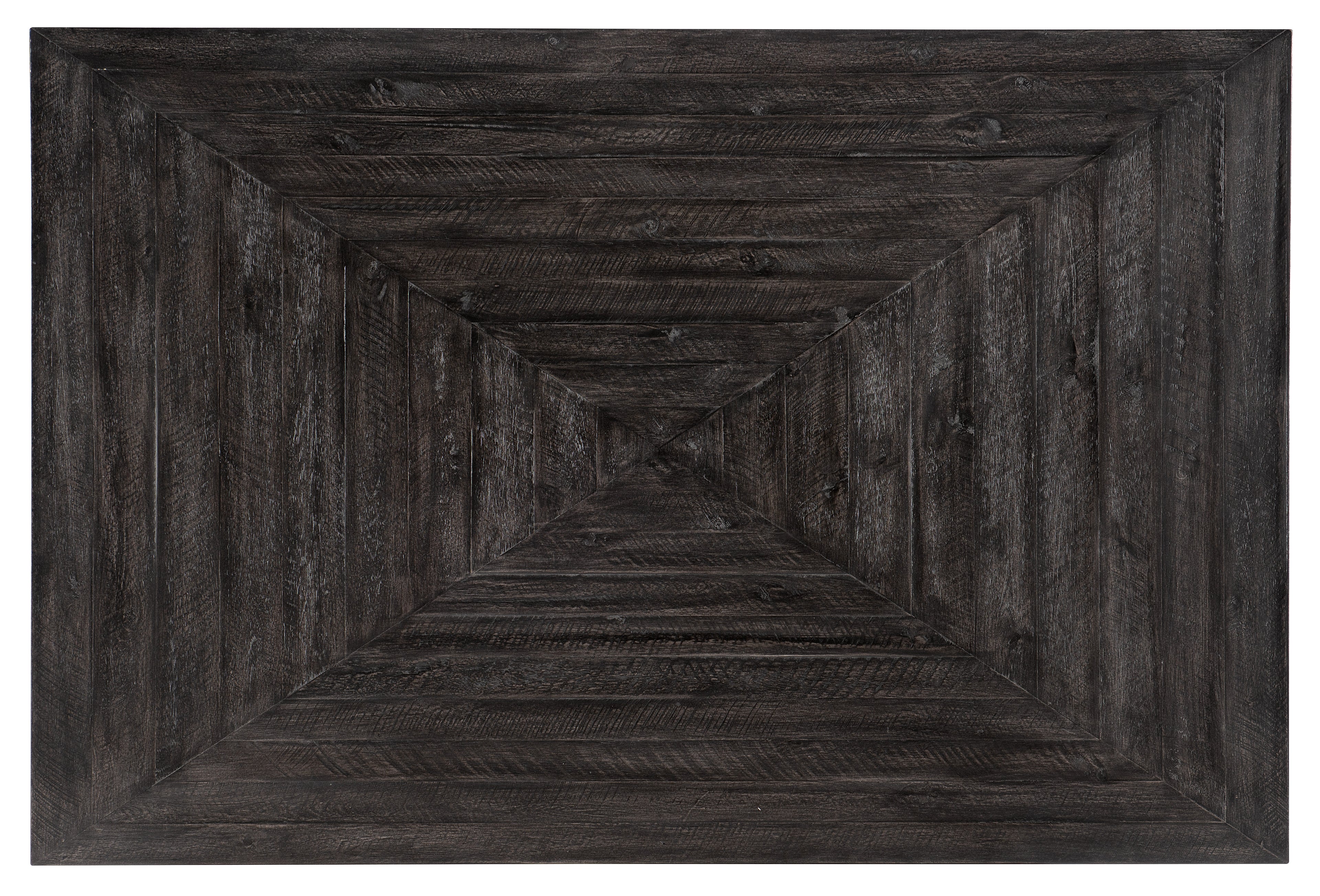 St. Armand Rectangular Cocktail | Distressed Black