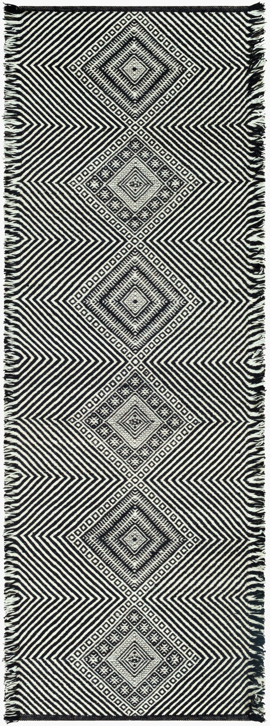 Zanafi Rug | Black | ZNF2302