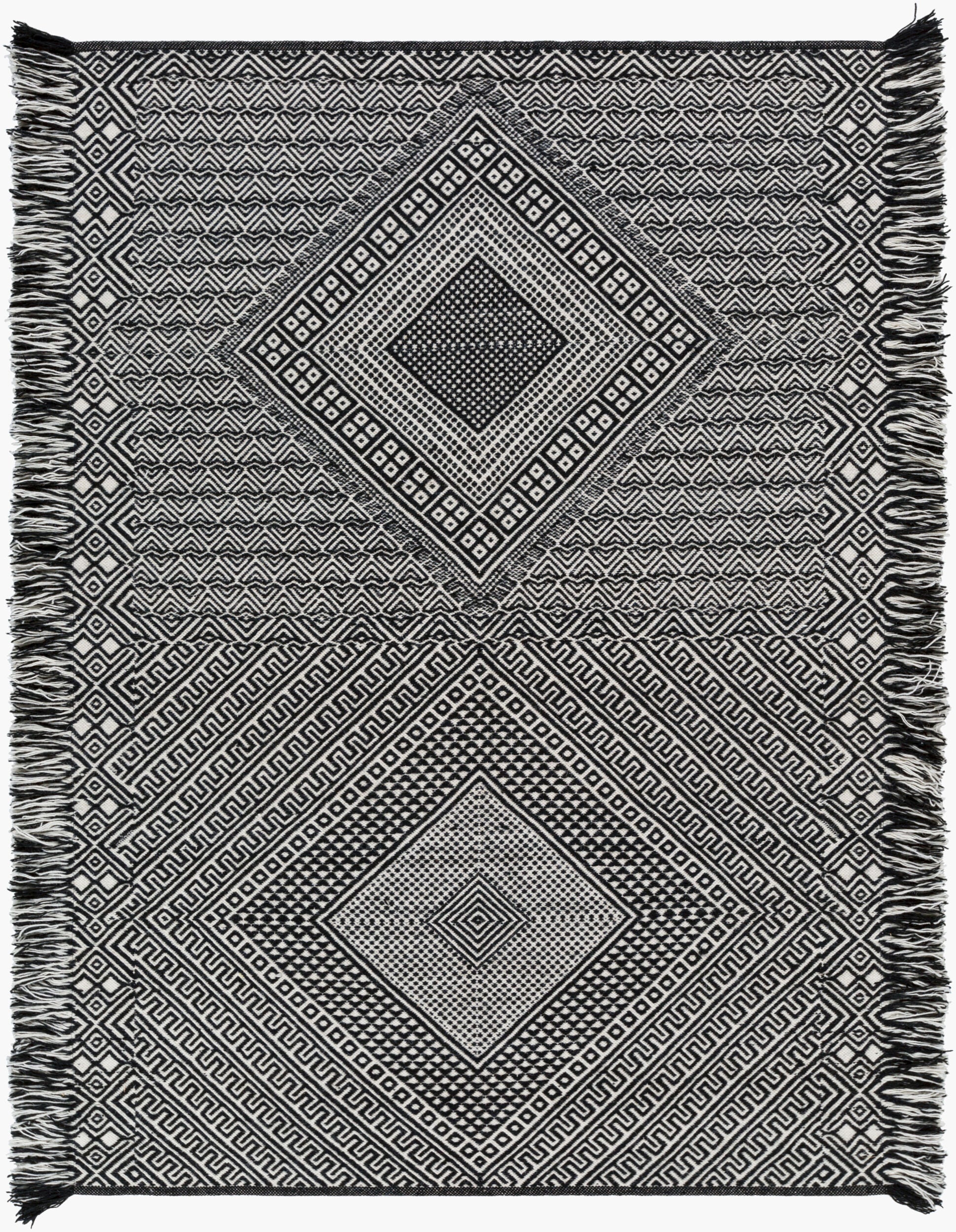 Zanafi Rug | Black | ZNF2303